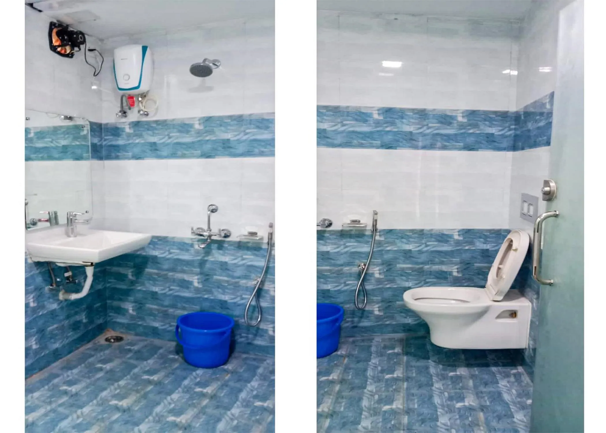 Bathroom in Bobby Premium Residency 350m from Jagannath temple