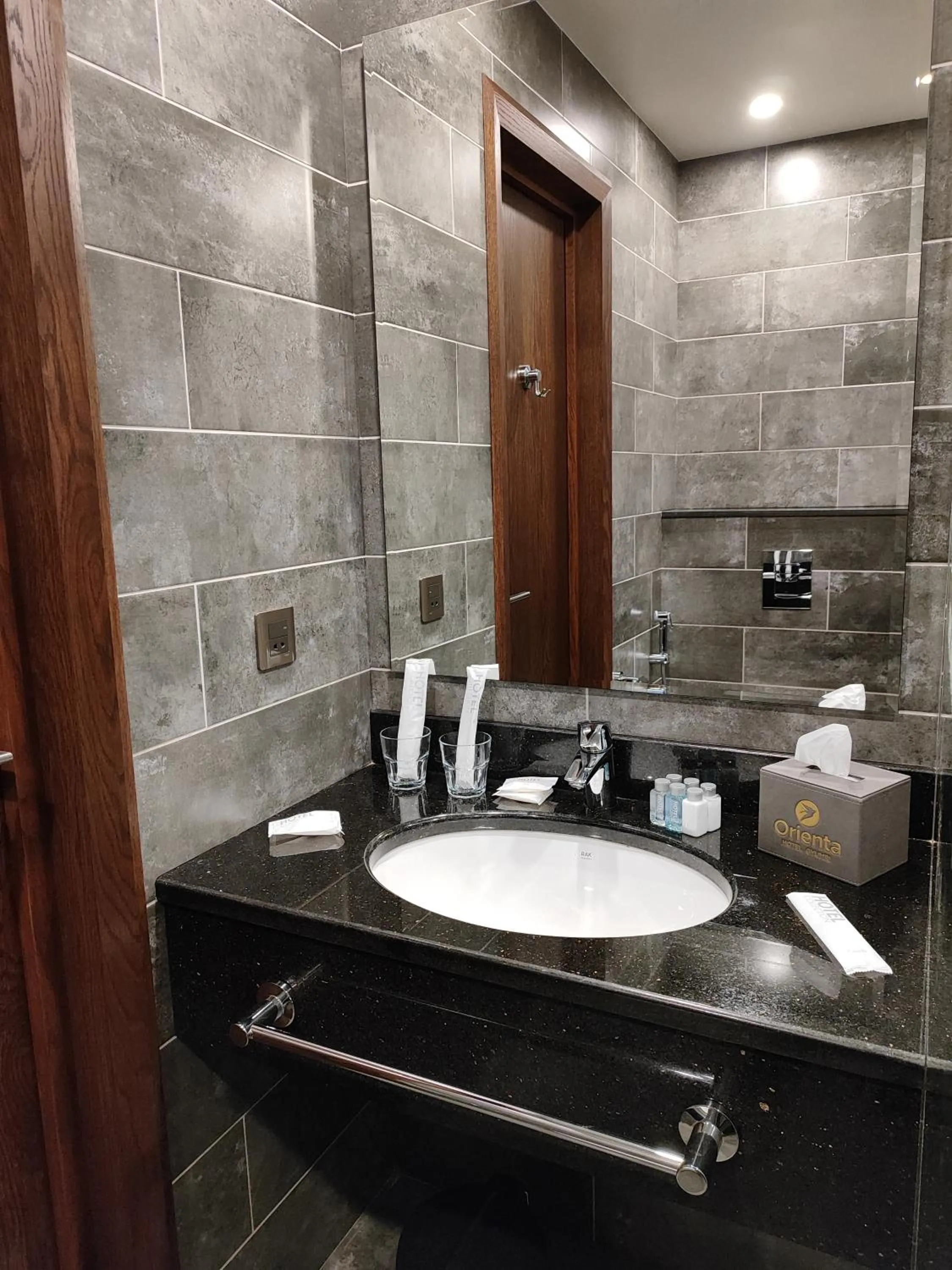 Toilet in Orienta Hotel Gyumri