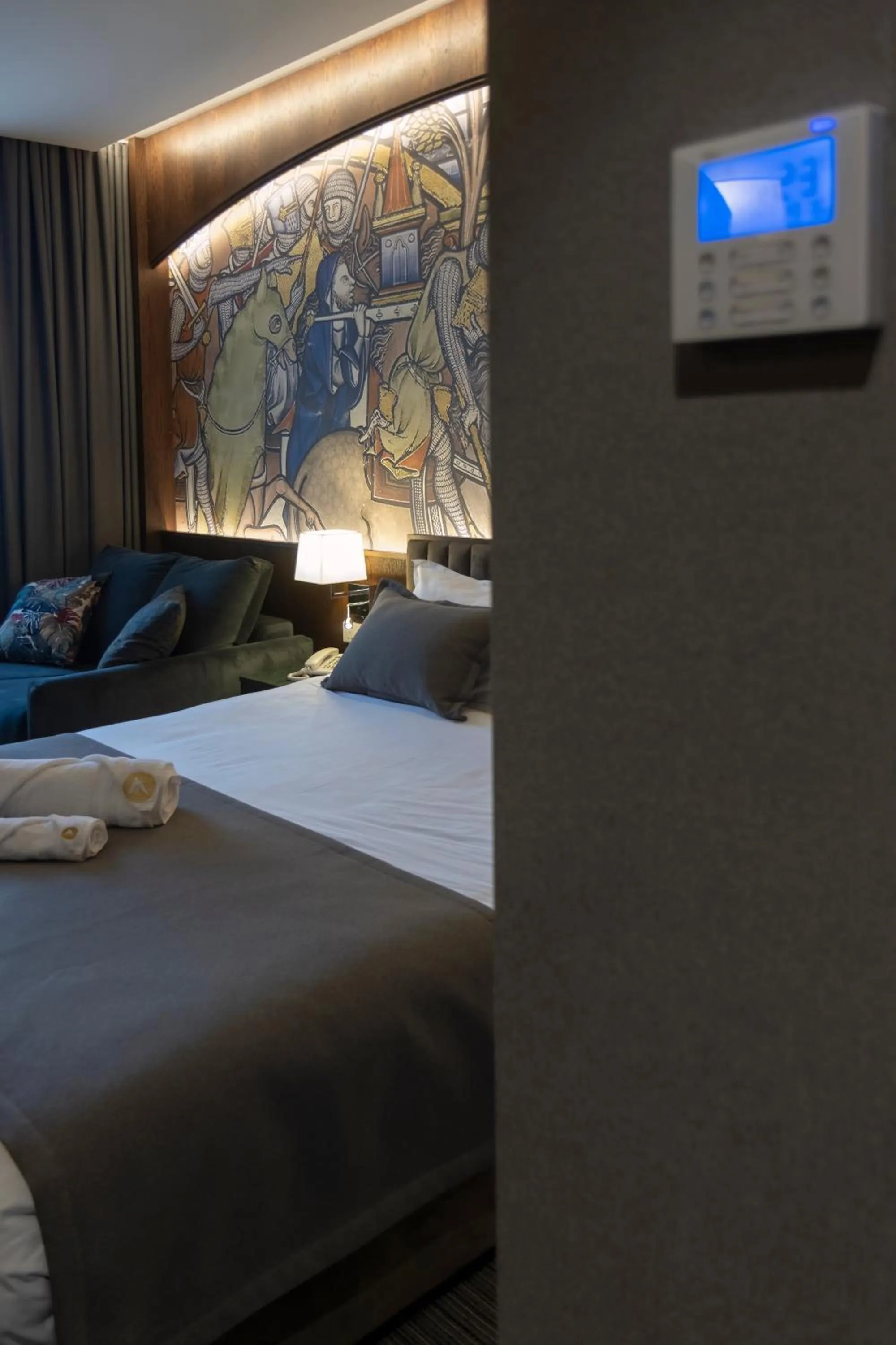 Bed in Orienta Hotel Gyumri