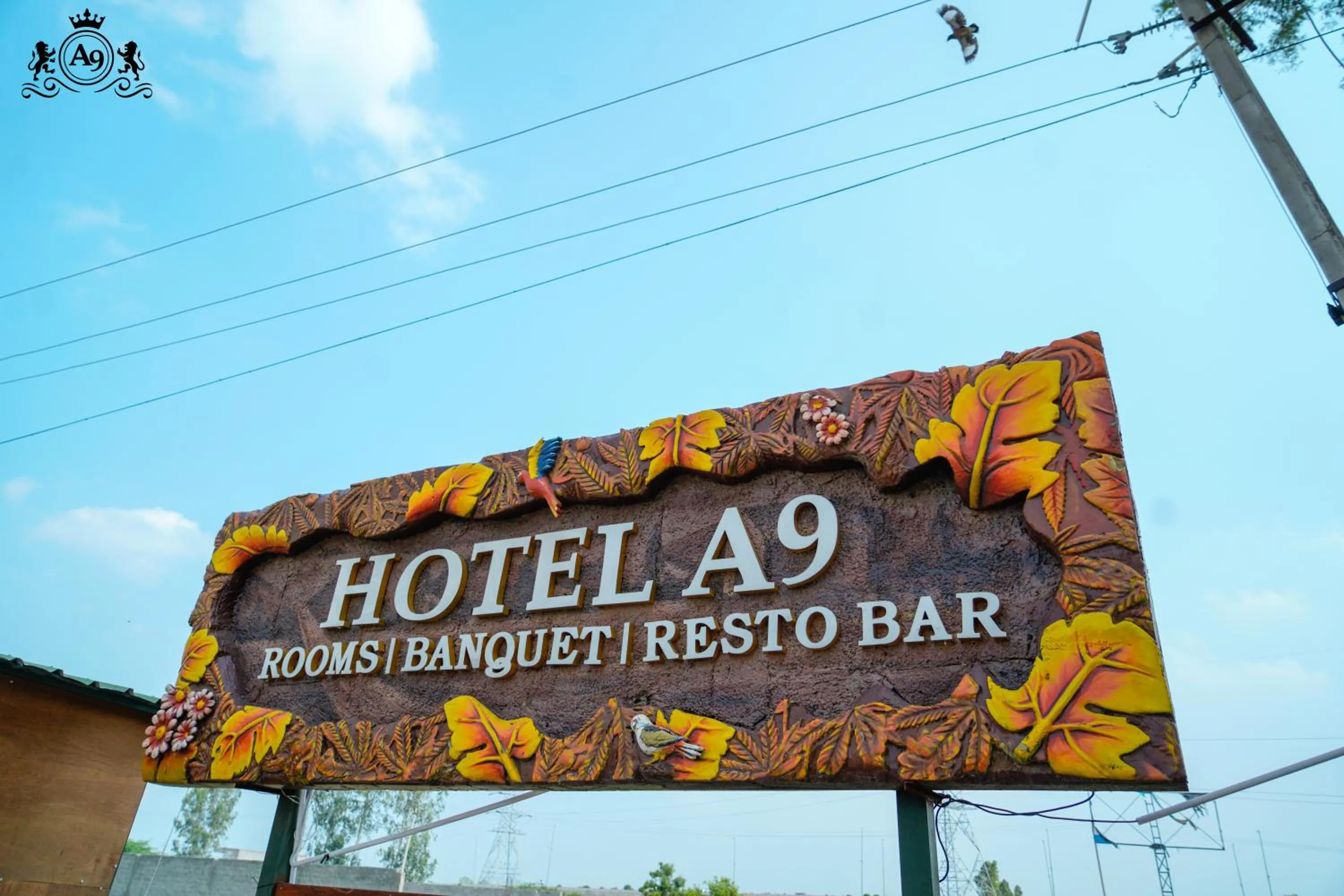 Property logo or sign in Hotel A9 Barnala