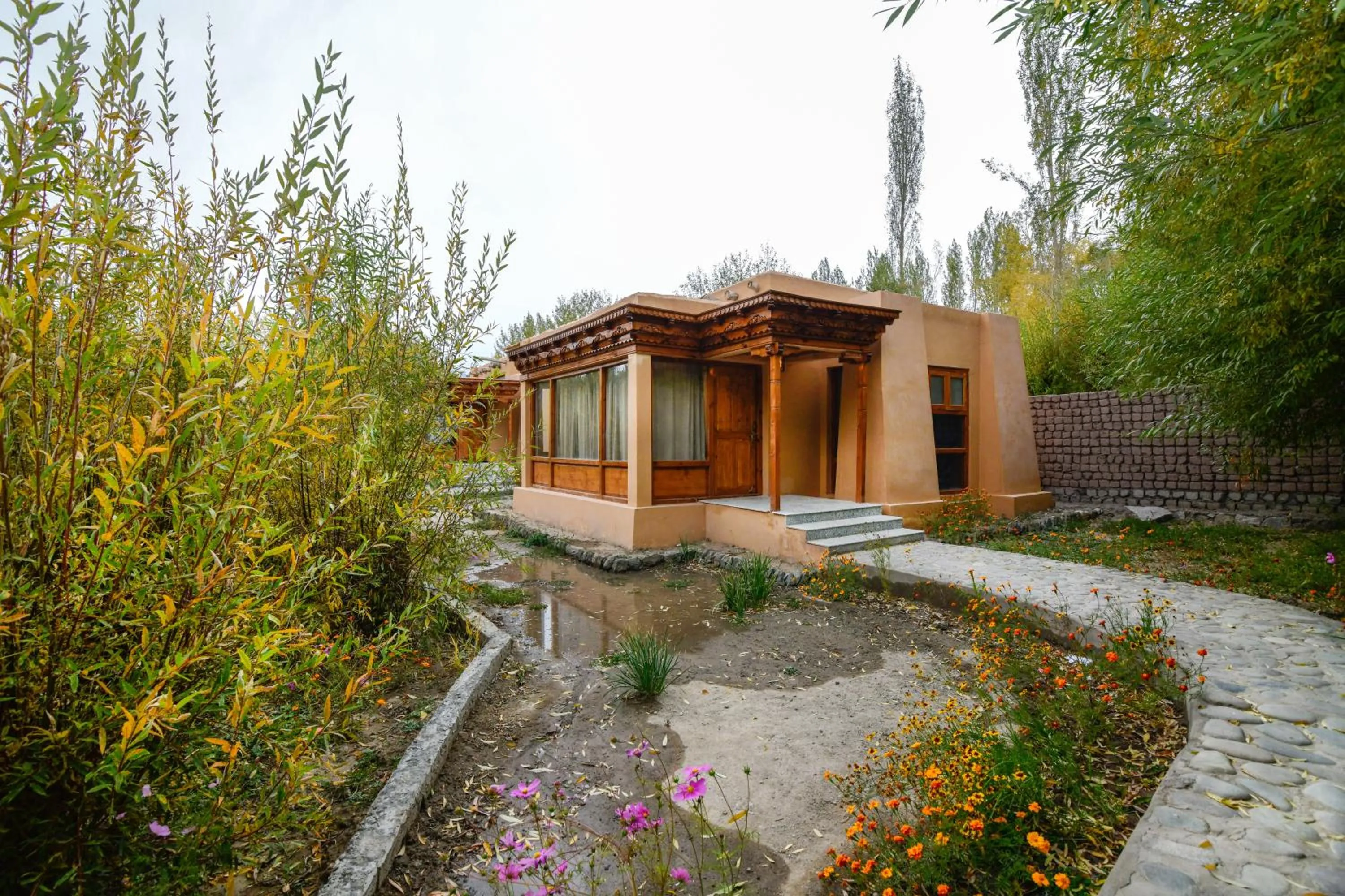 Property building in Thiksay Organic Resort and Retreat