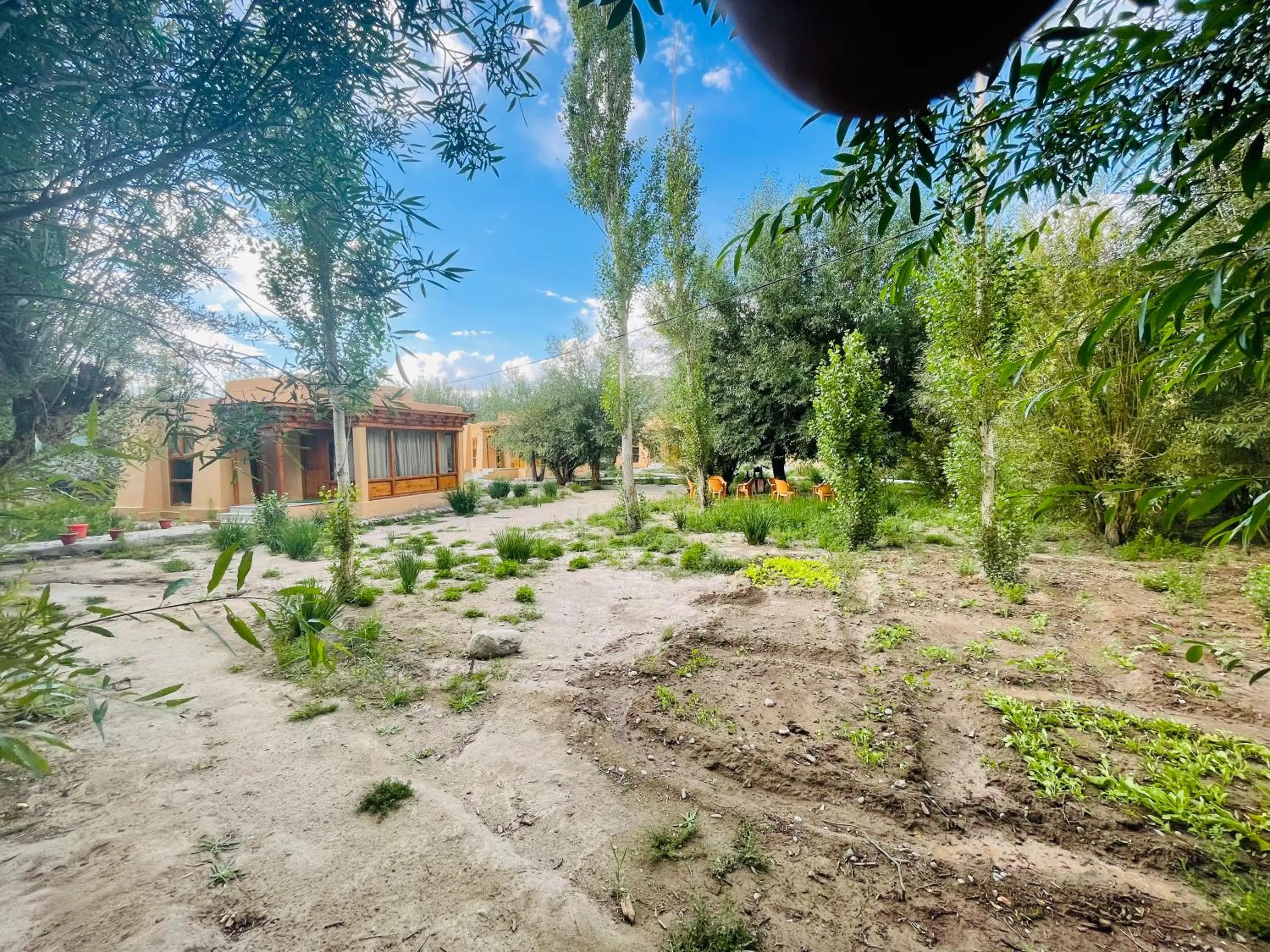 Natural landscape in Thiksay Organic Resort and Retreat