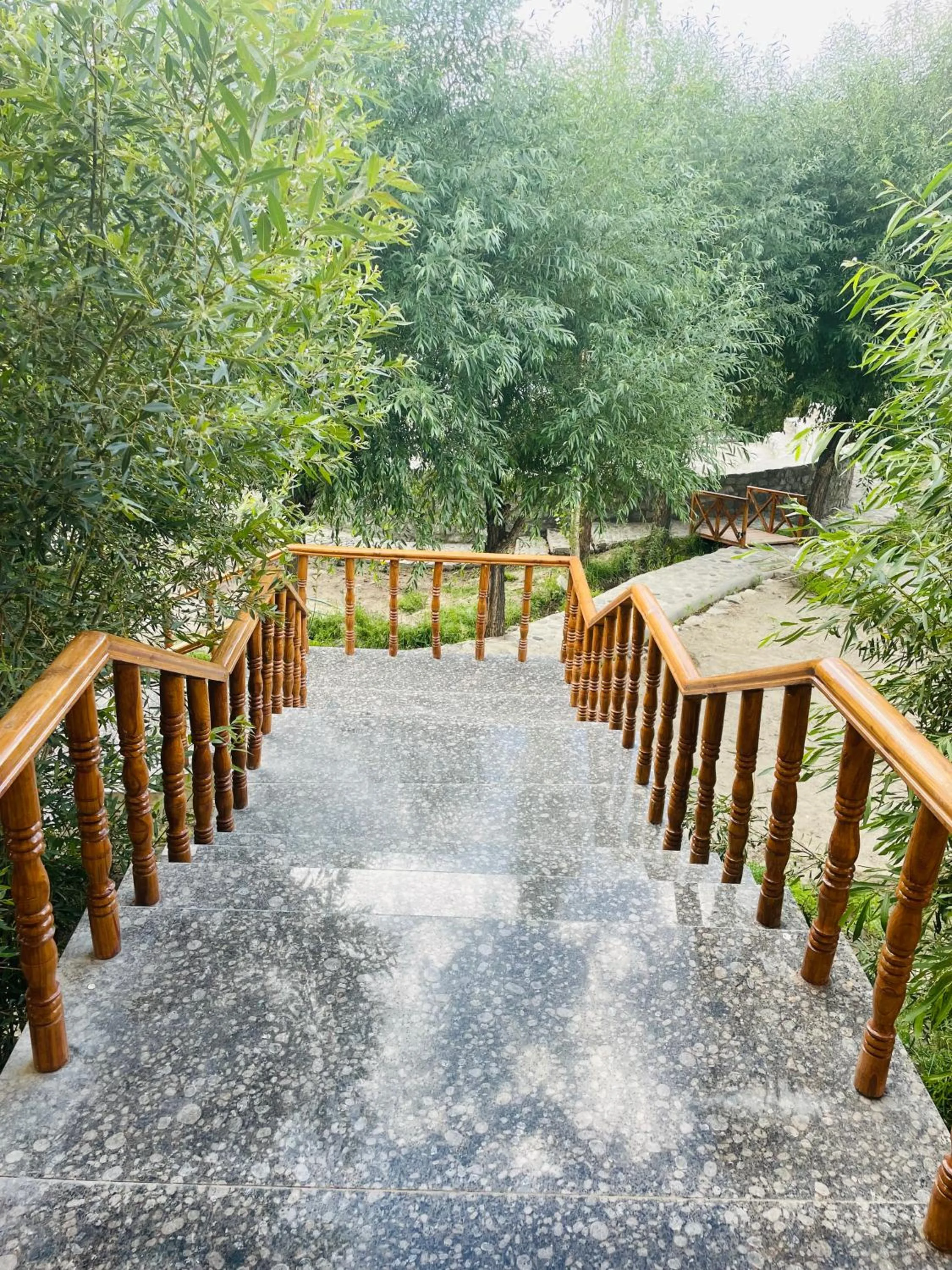 Natural landscape in Thiksay Organic Resort and Retreat