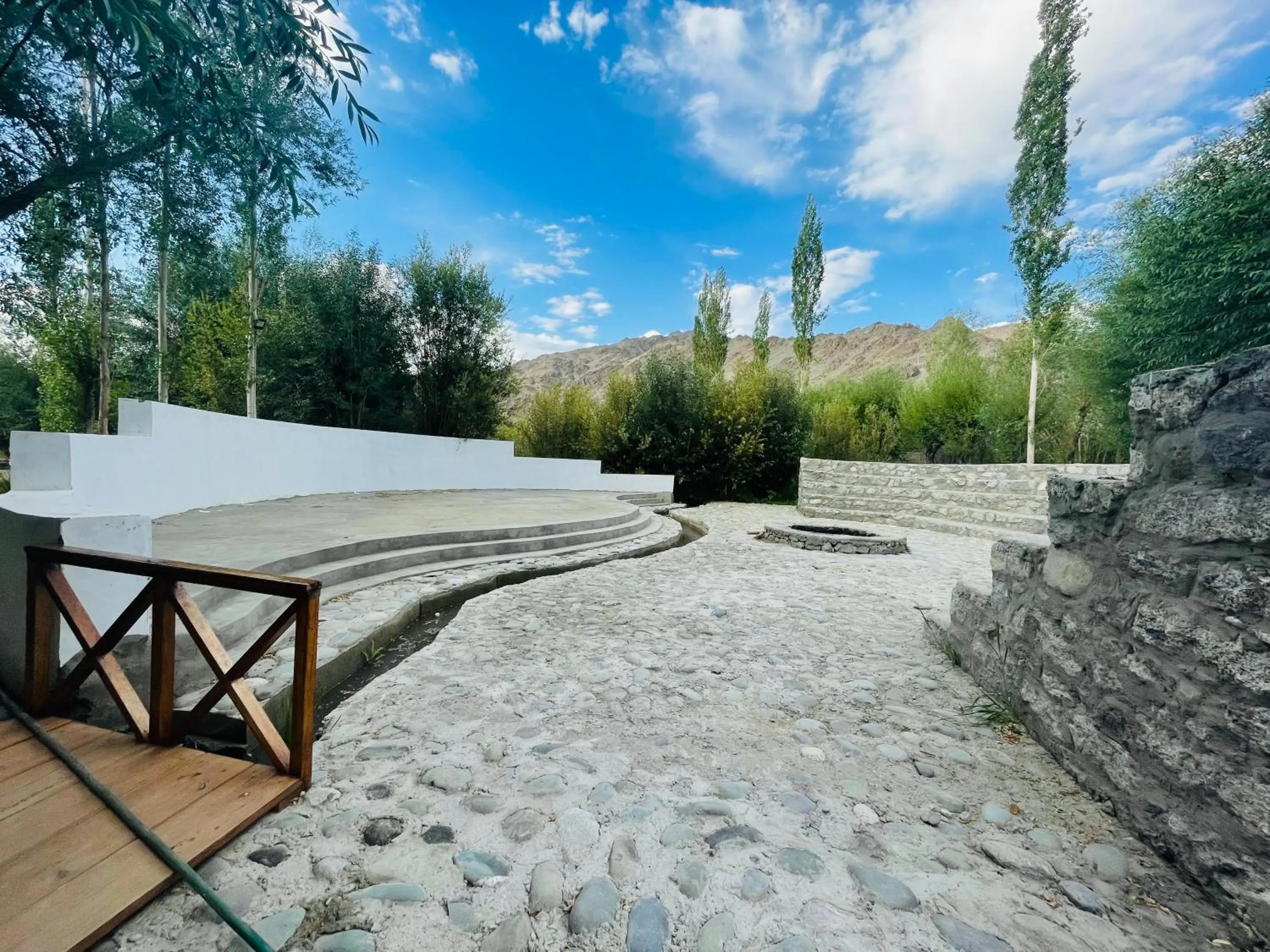 Natural landscape in Thiksay Organic Resort and Retreat