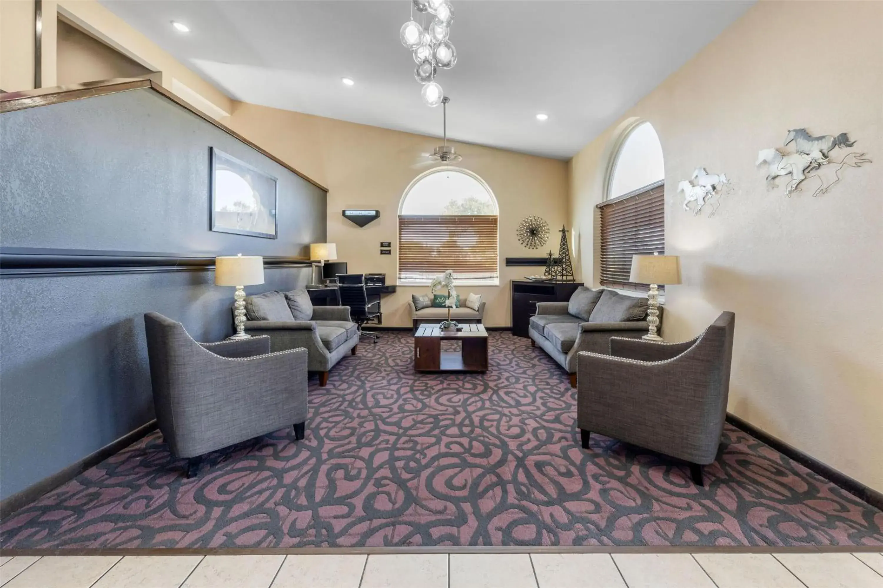Lobby or reception in Best Western Borger Inn Lobby or reception in Best Western Borger Inn