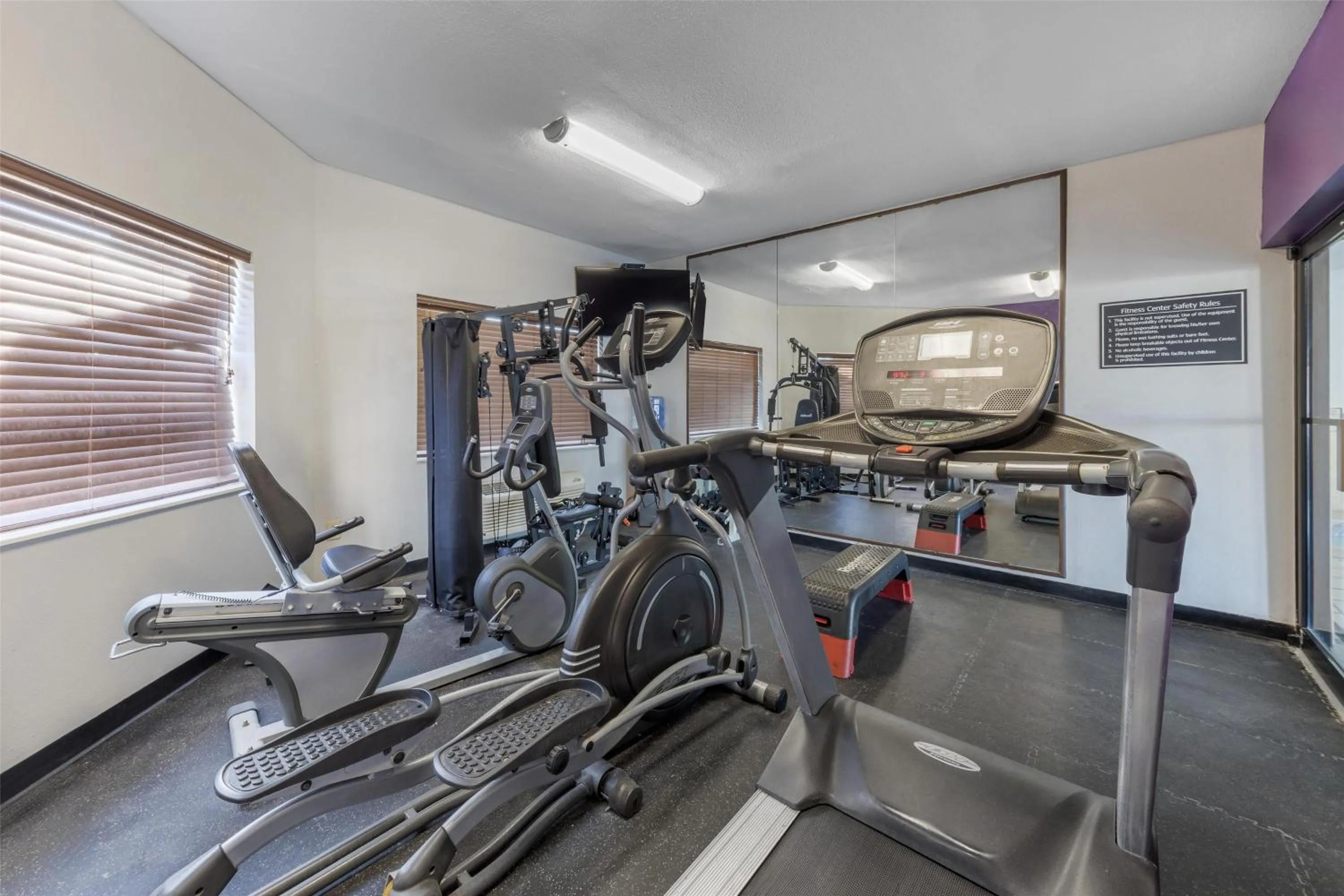 Fitness centre/facilities in Best Western Borger Inn