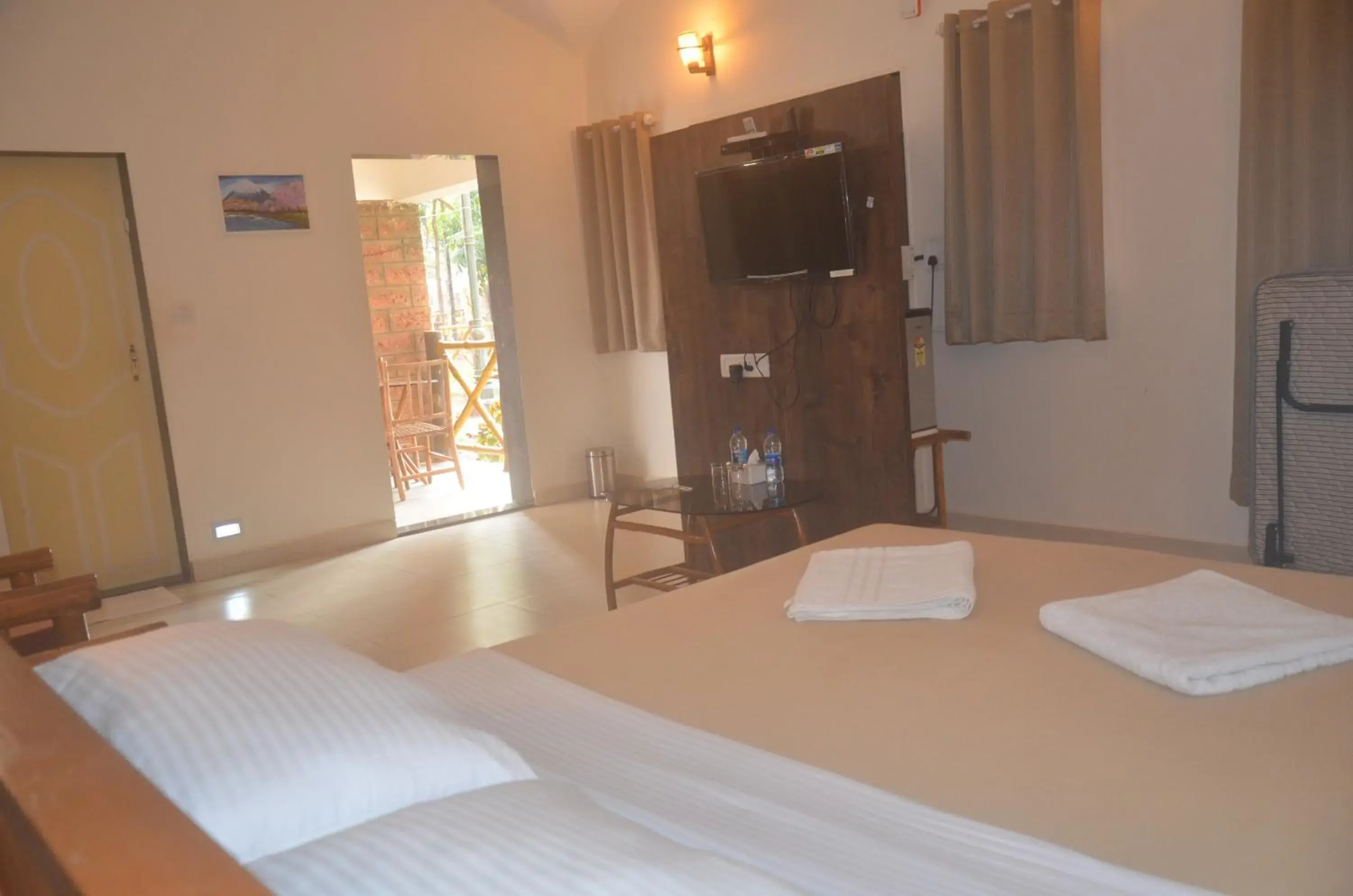 Bed in Shilpgram Heritage Resort Bed in Shilpgram Heritage Resort