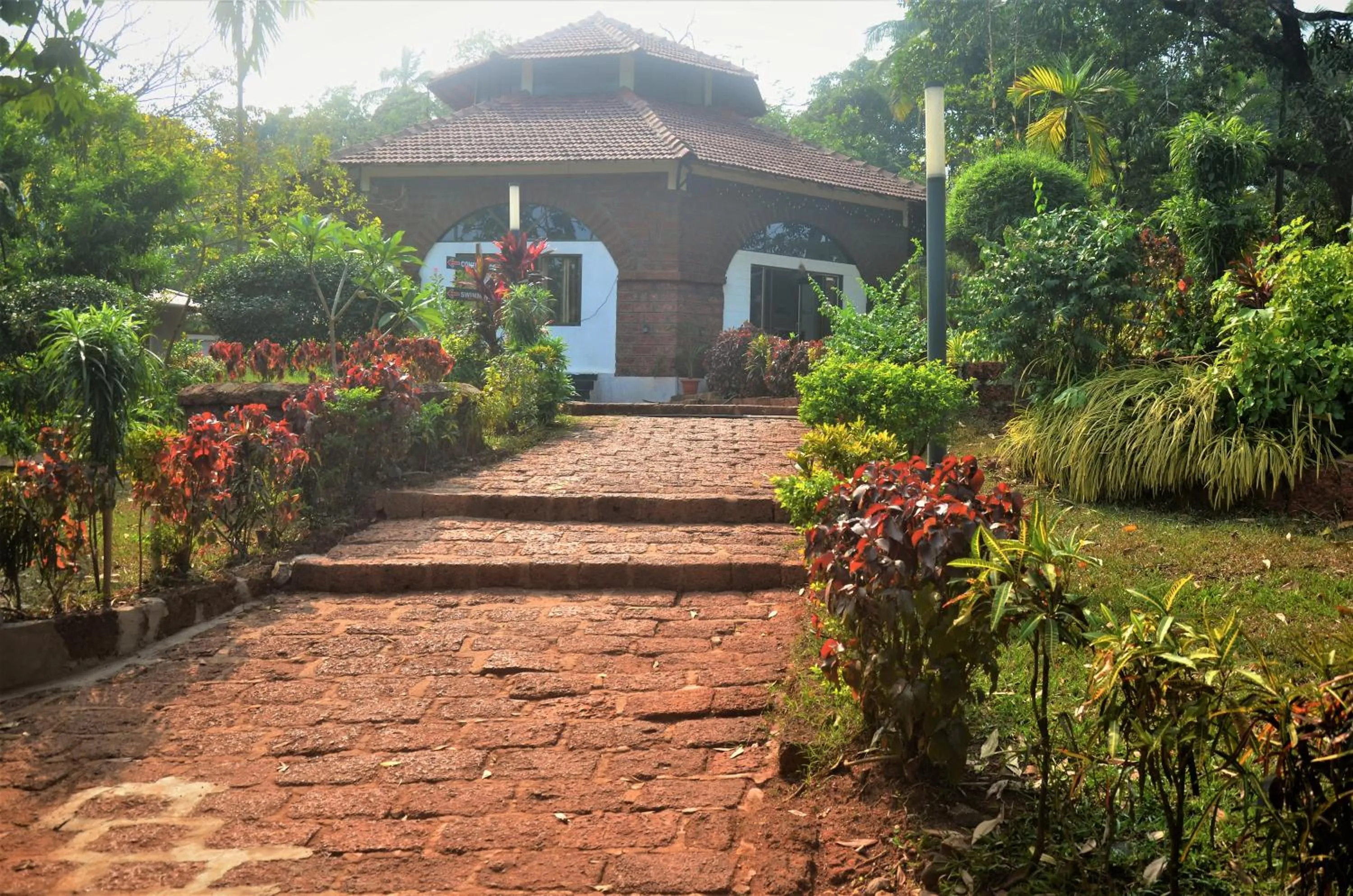 Garden view in Shilpgram Heritage Resort