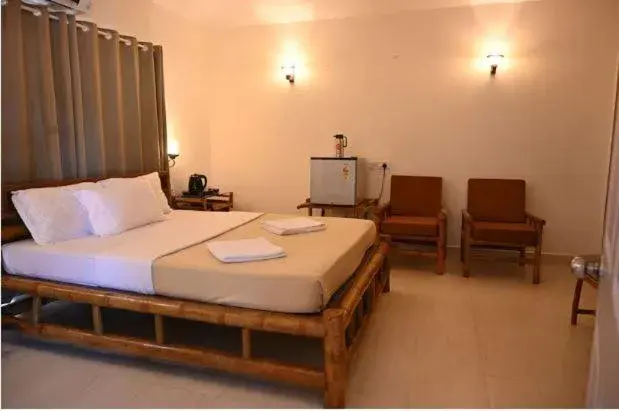 Bed in Shilpgram Heritage Resort Bed in Shilpgram Heritage Resort