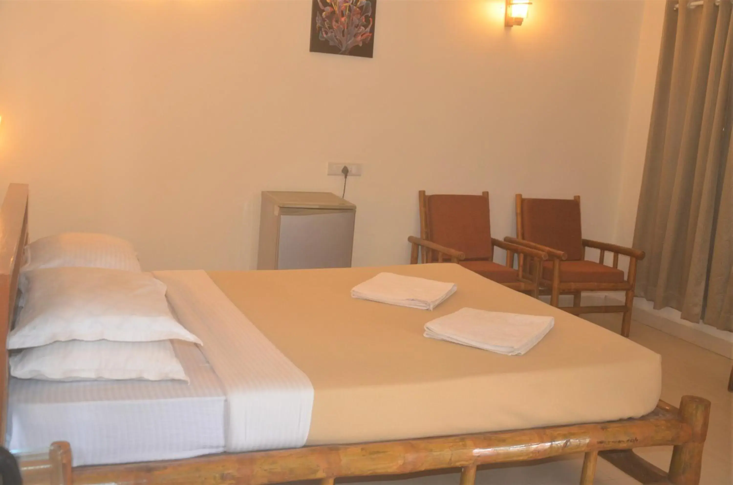 Bedroom in Shilpgram Heritage Resort Bedroom in Shilpgram Heritage Resort