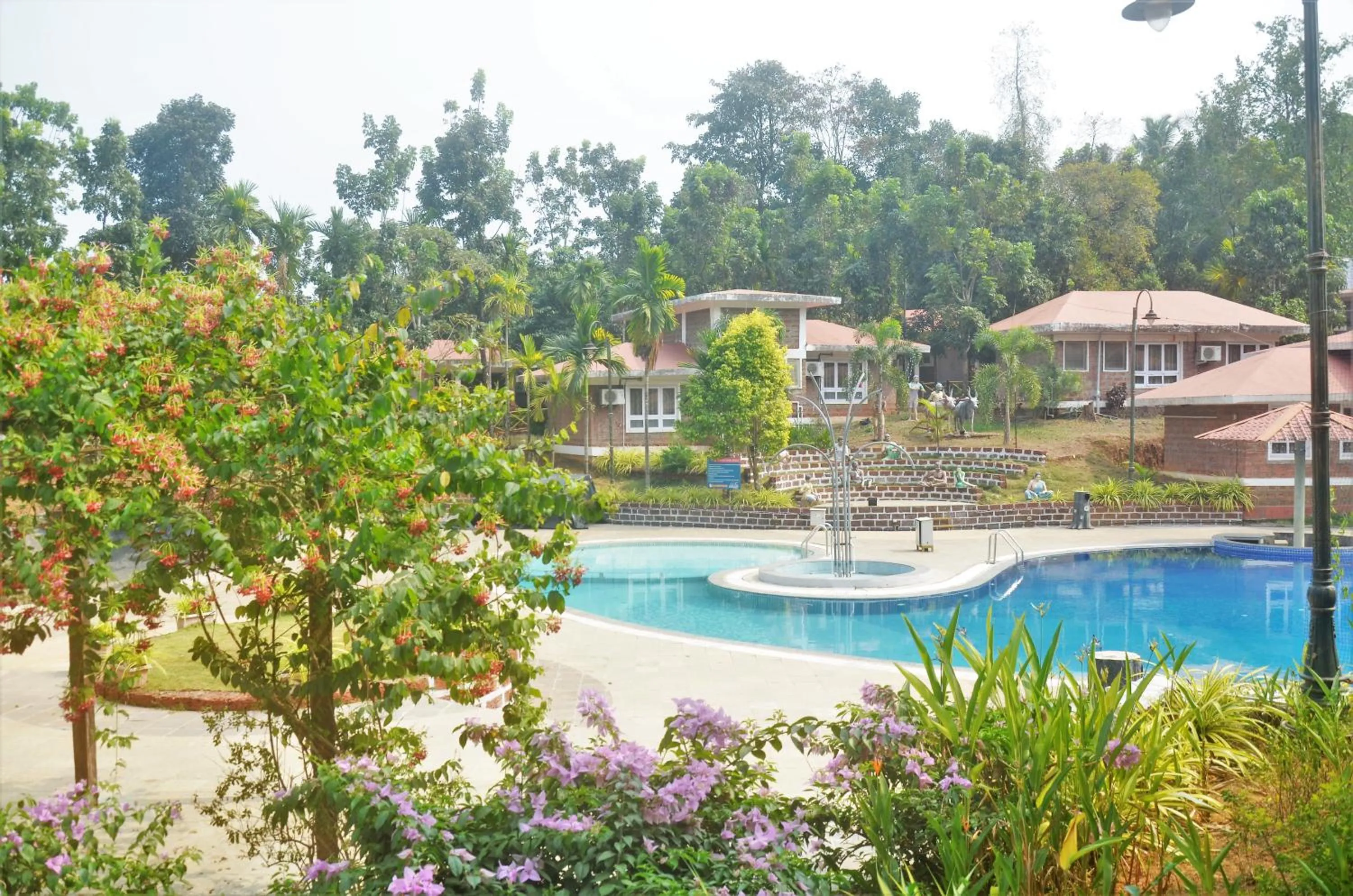 Swimming pool in Shilpgram Heritage Resort