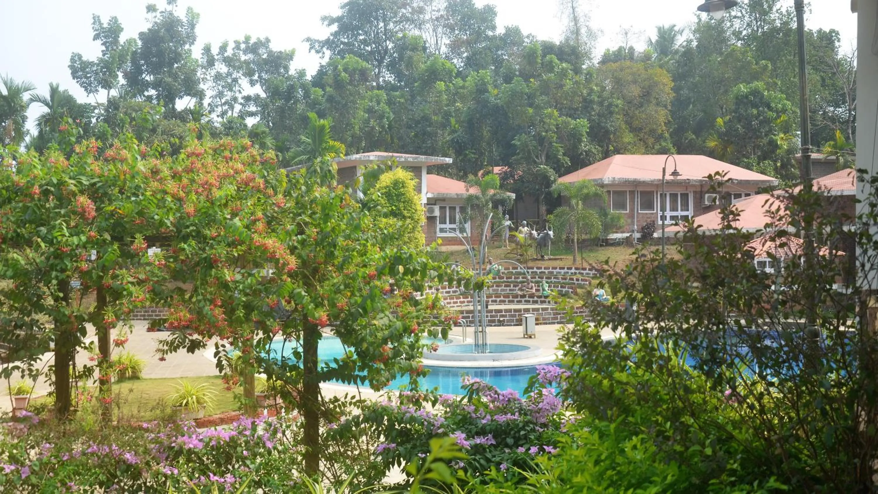 Swimming pool in Shilpgram Heritage Resort