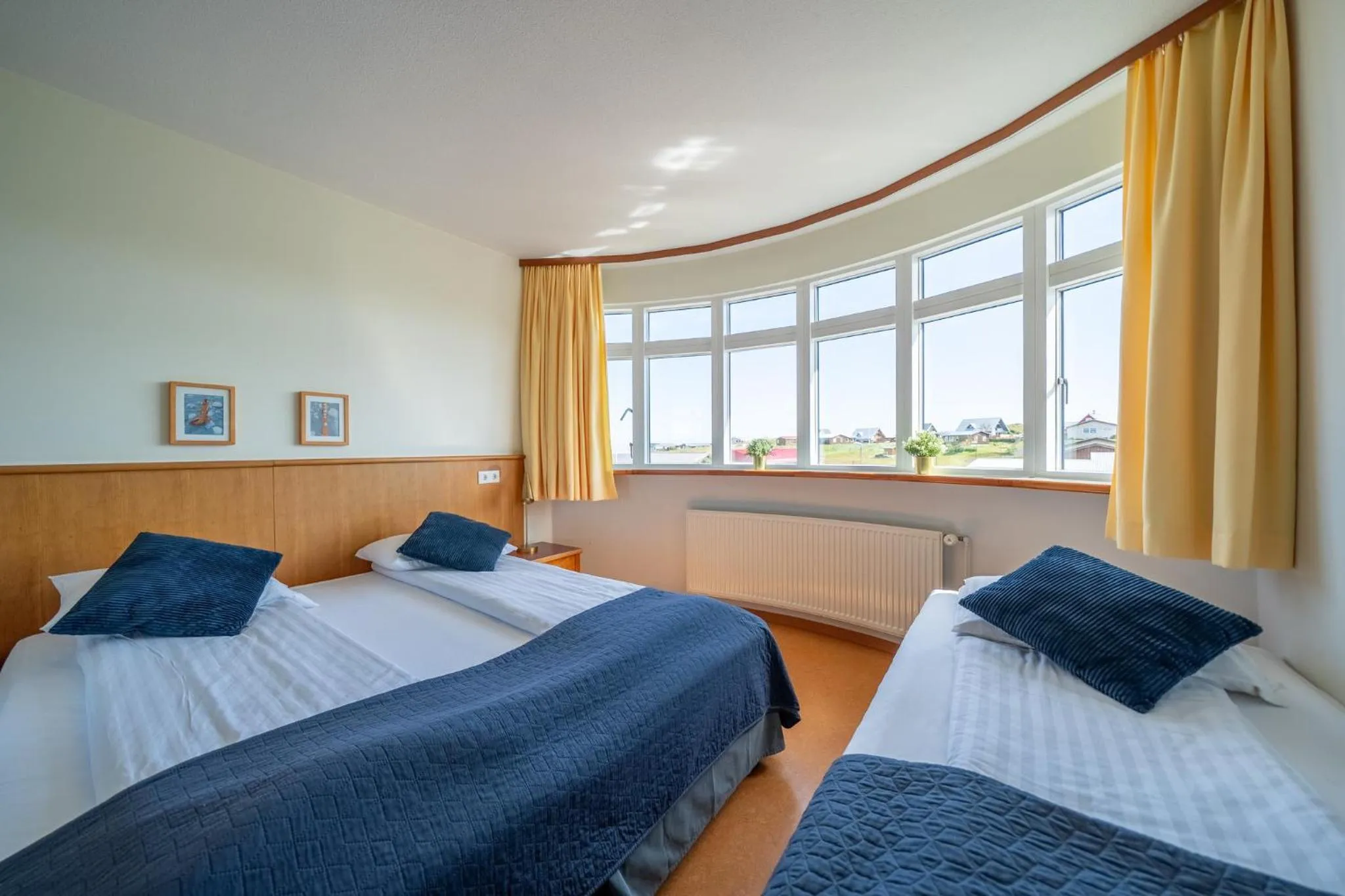 Bedroom, Bed in Adventure Hotel Hellissandur