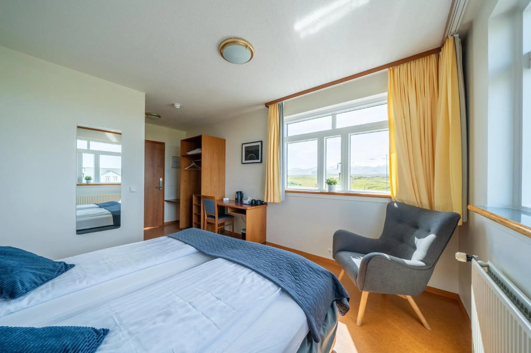 Bedroom, Bed in Adventure Hotel Hellissandur