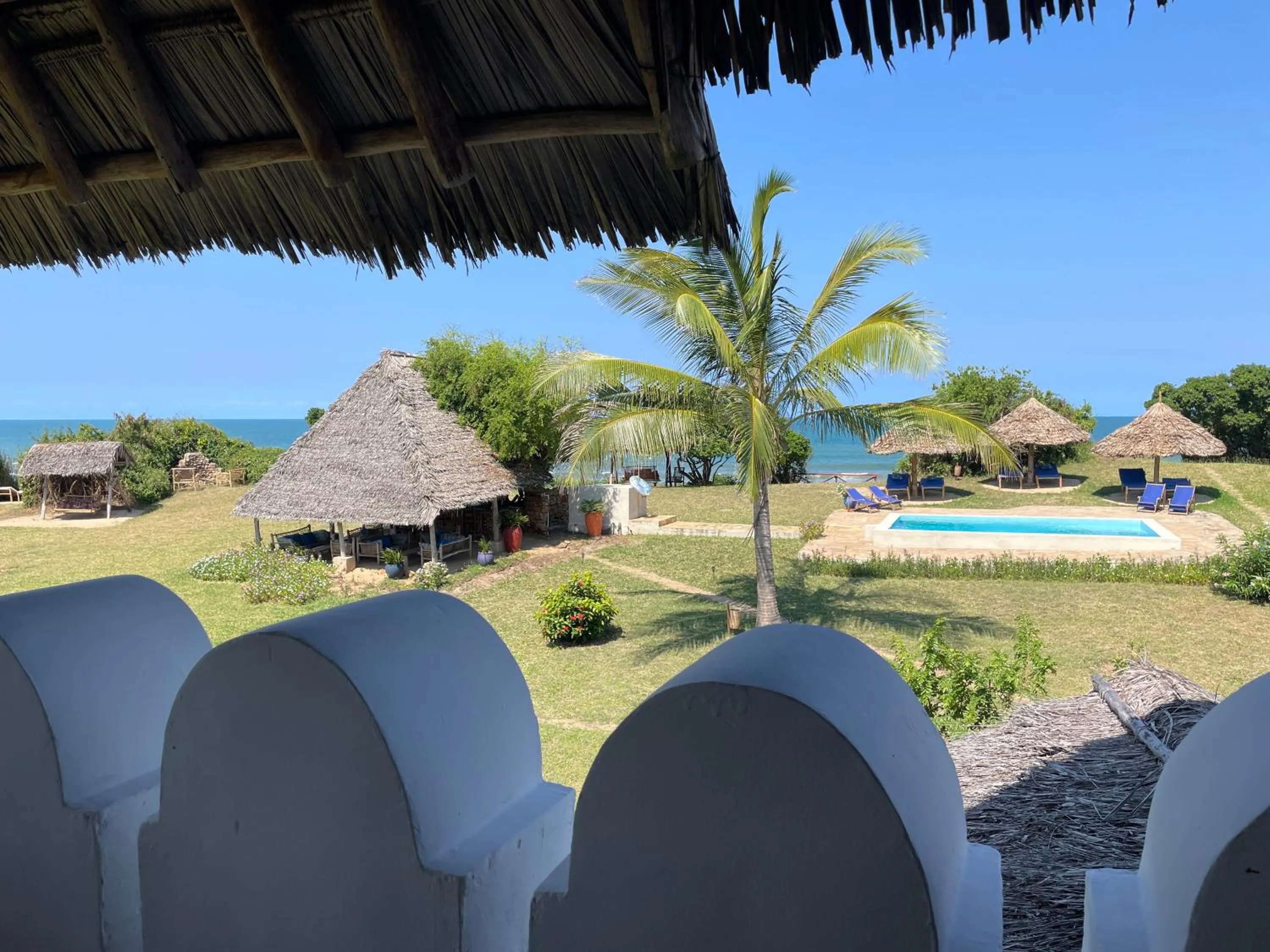 Garden view in Pangani Cliffs Lodge