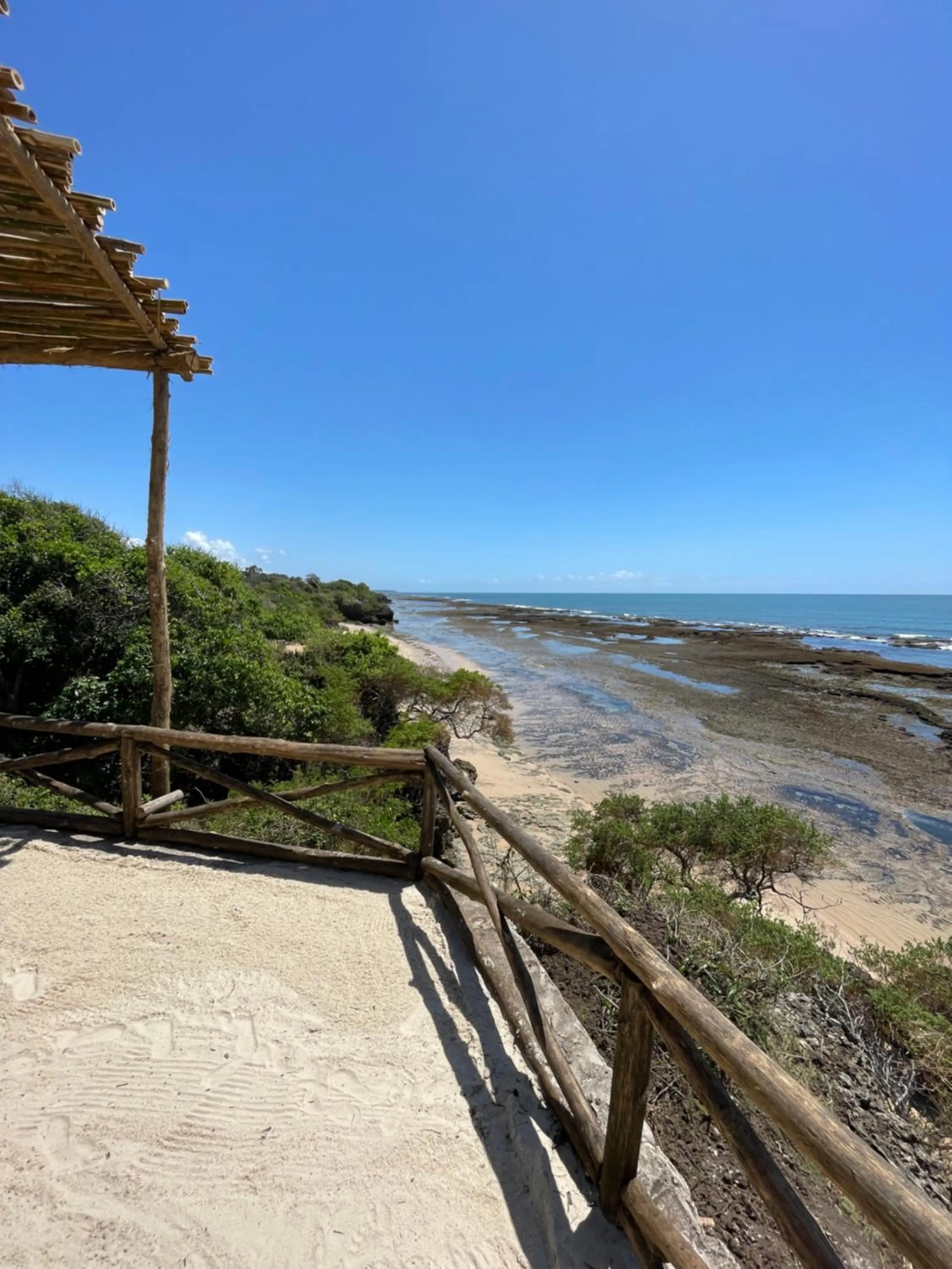 Sea view in Pangani Cliffs Lodge