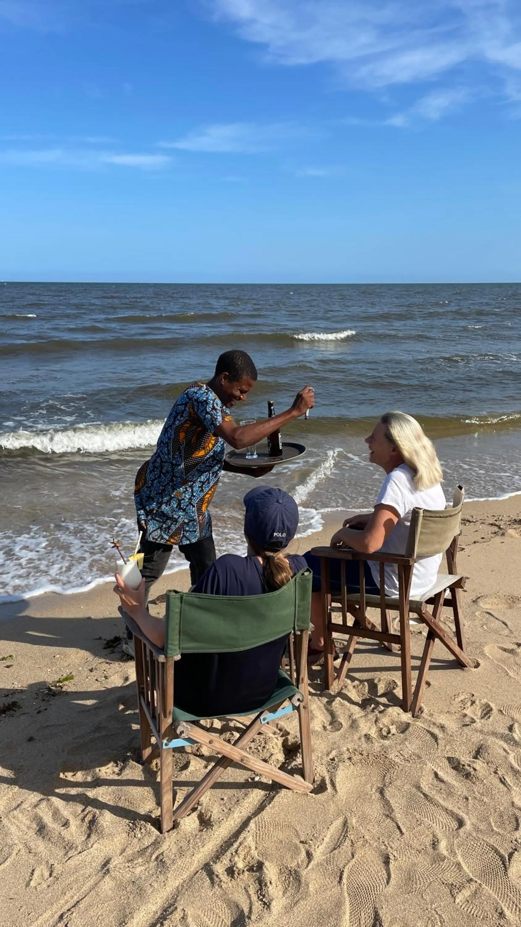 Beach in Pangani Cliffs Lodge