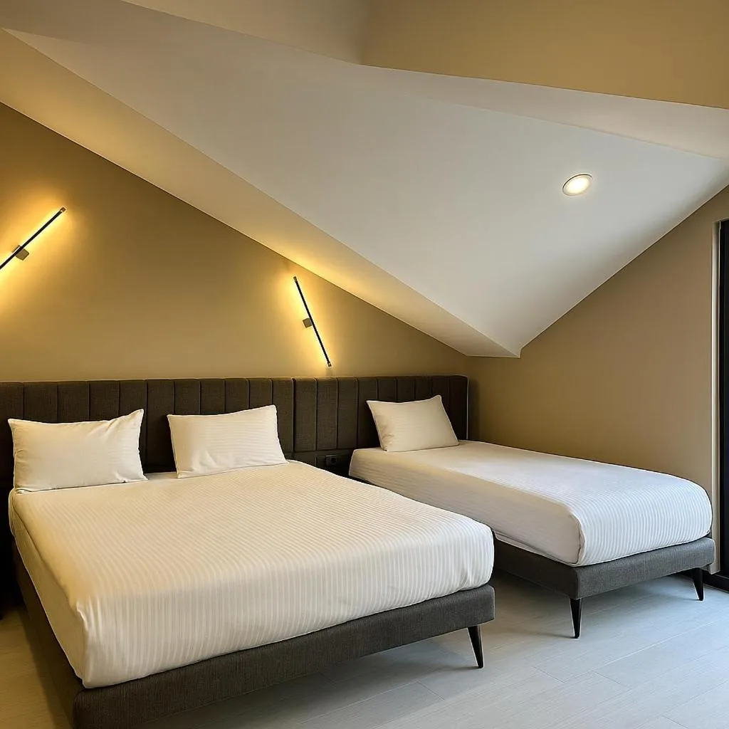 Bed in Park Hotel & Private Transportation İstanbul Airport-By Loft