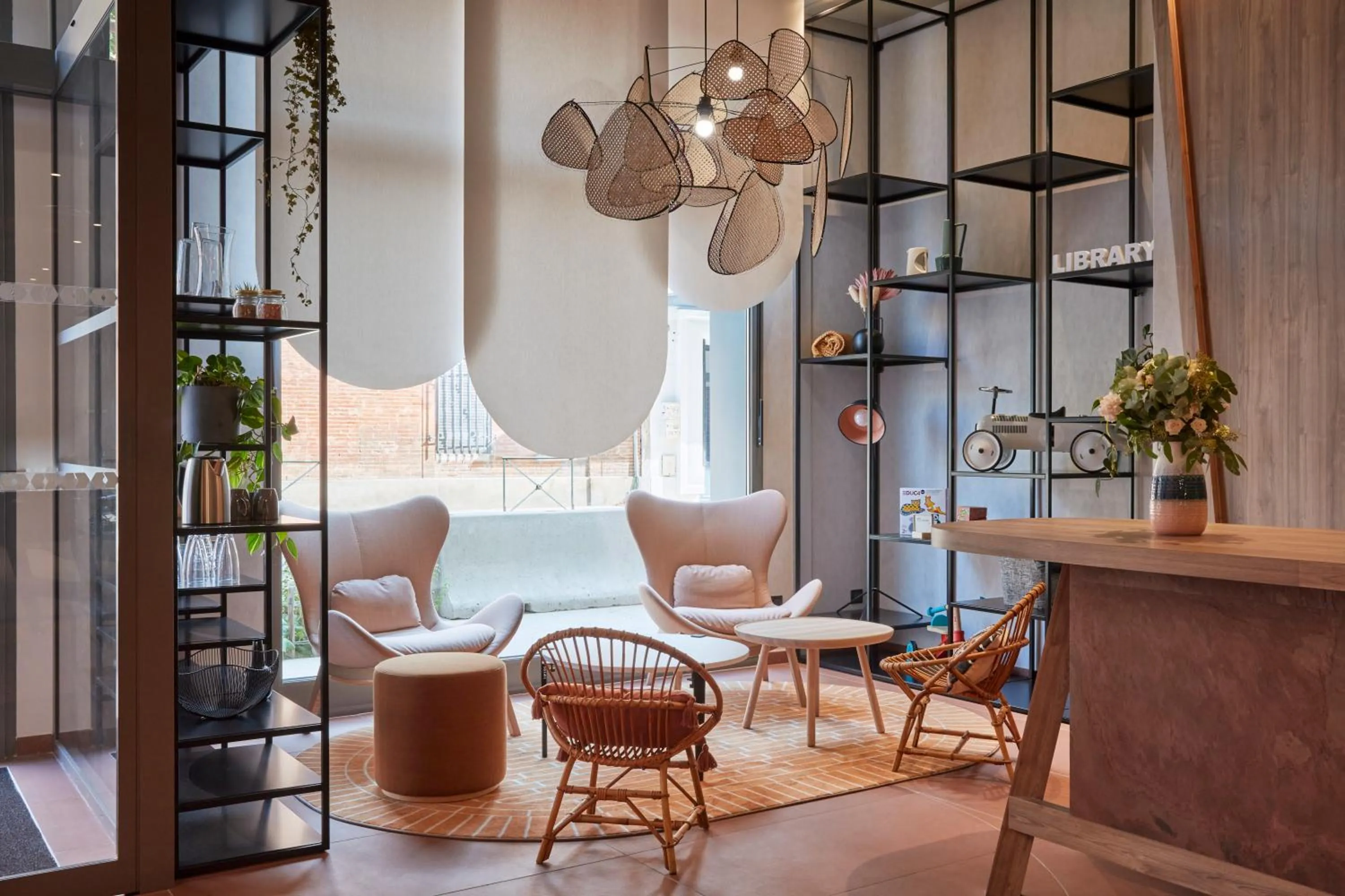 Lobby or reception in Aparthotel Adagio Original Toulouse Centre La Grave