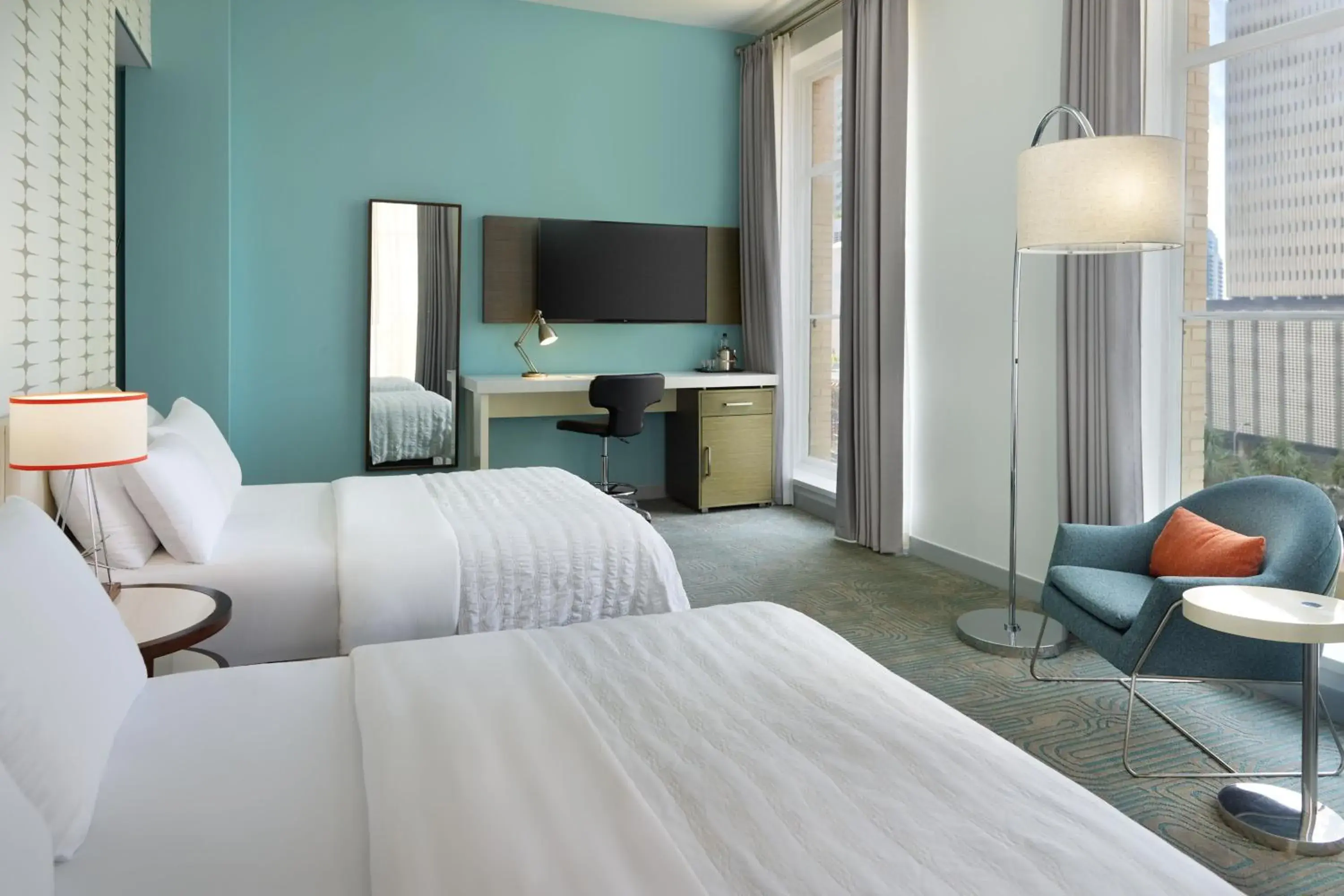 Guest room, 2 Queen in Le Meridien Tampa, The Courthouse Guest room, 2 Queen in Le Meridien Tampa, The Courthouse