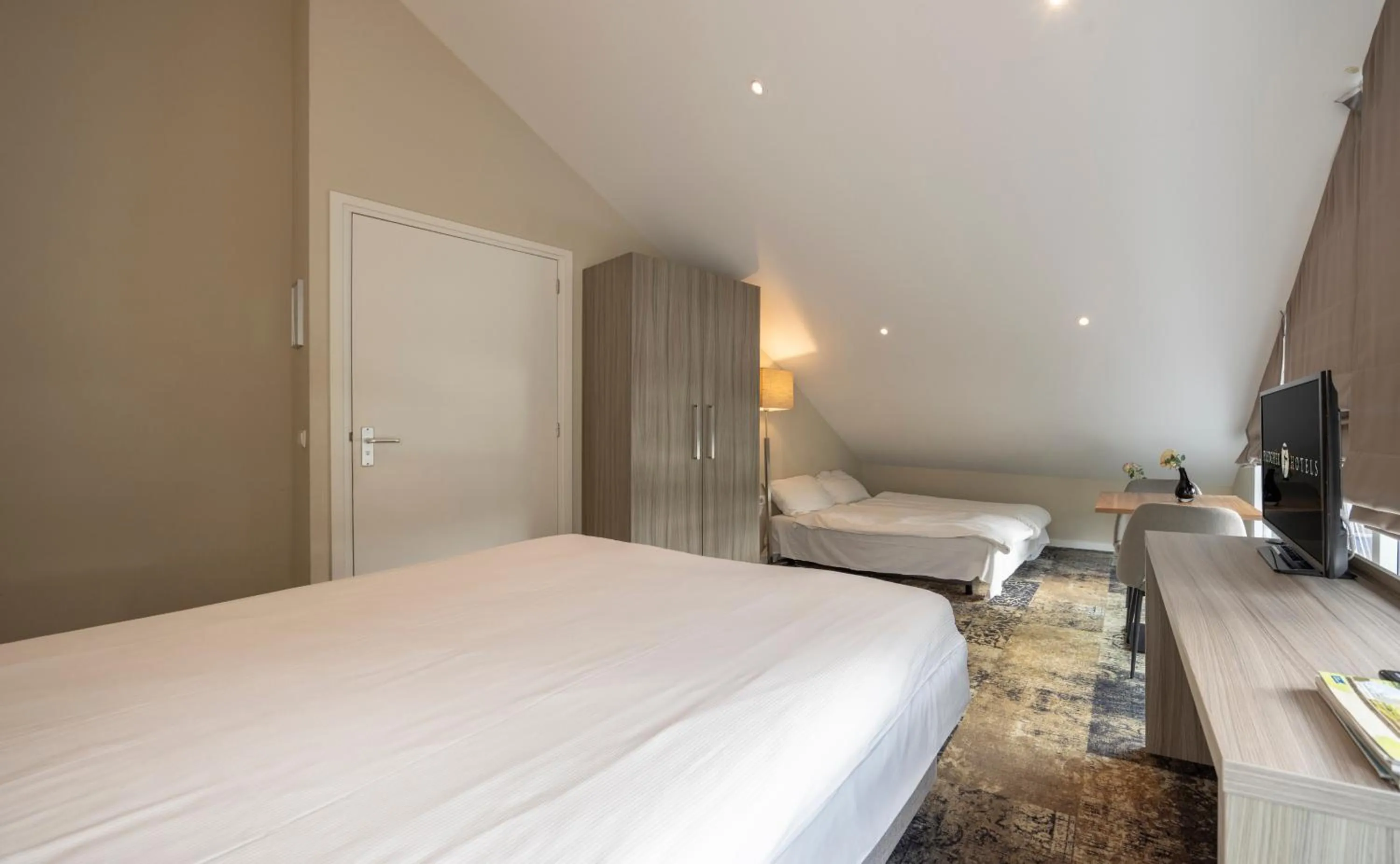 Bedroom, Bed in Fletcher Hotel - Resort Spaarnwoude