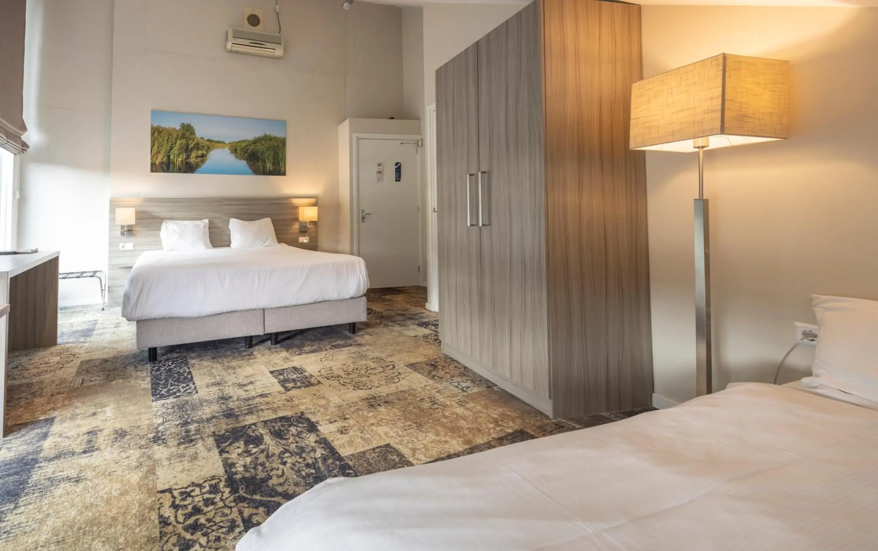 Bedroom, Bed in Fletcher Hotel - Resort Spaarnwoude Bedroom, Bed in Fletcher Hotel - Resort Spaarnwoude