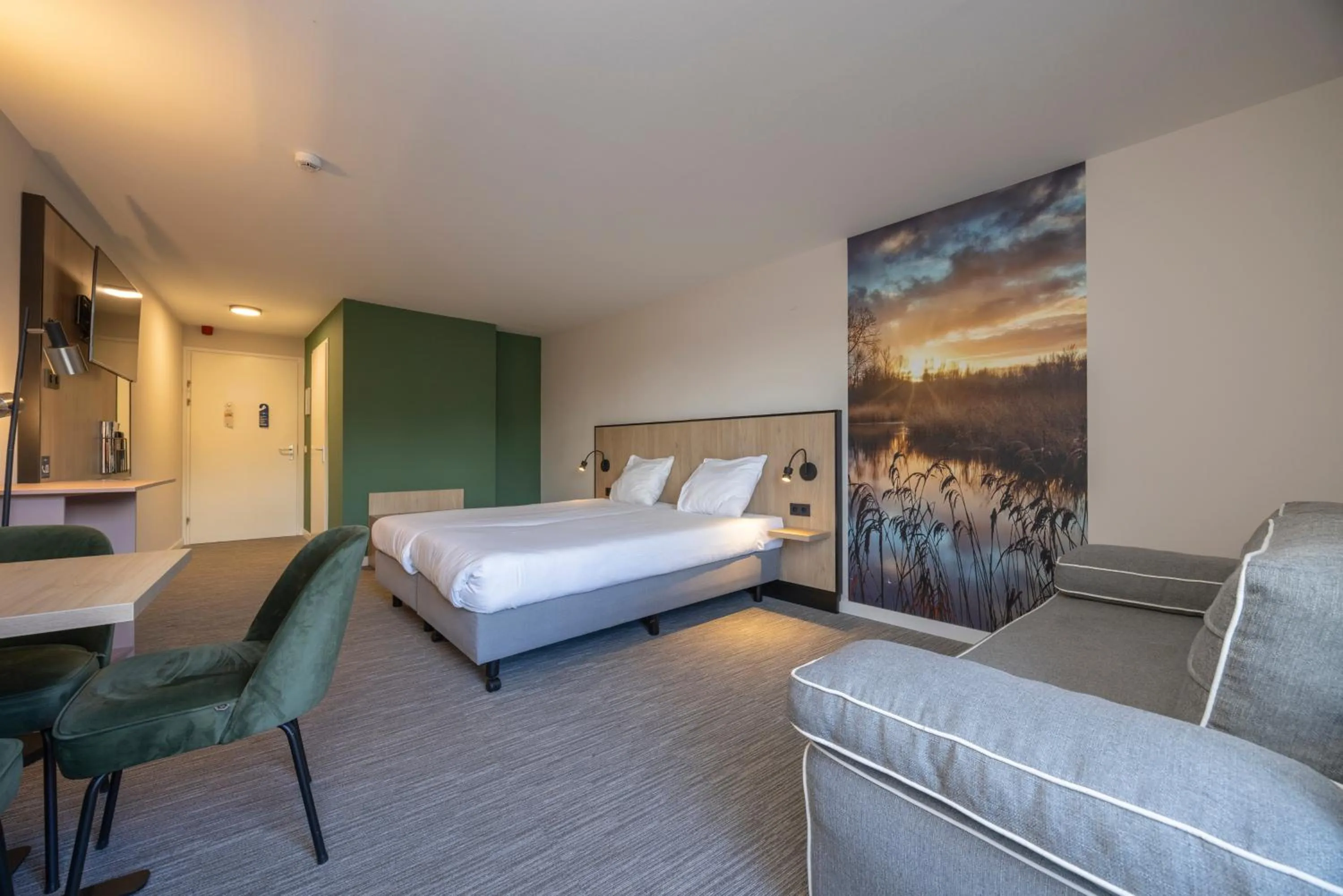 Bedroom, Bed in Fletcher Hotel - Resort Spaarnwoude