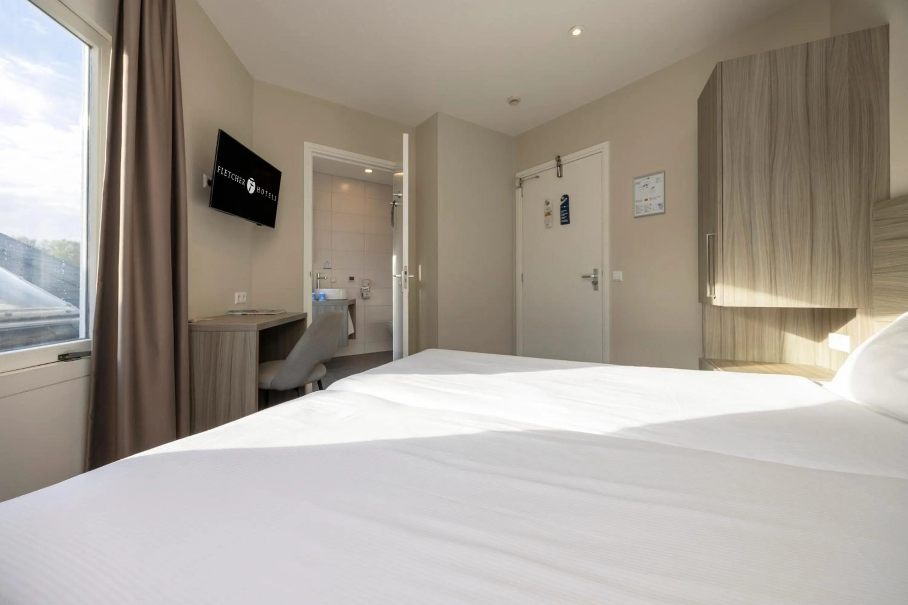 Bedroom, Bed in Fletcher Hotel - Resort Spaarnwoude