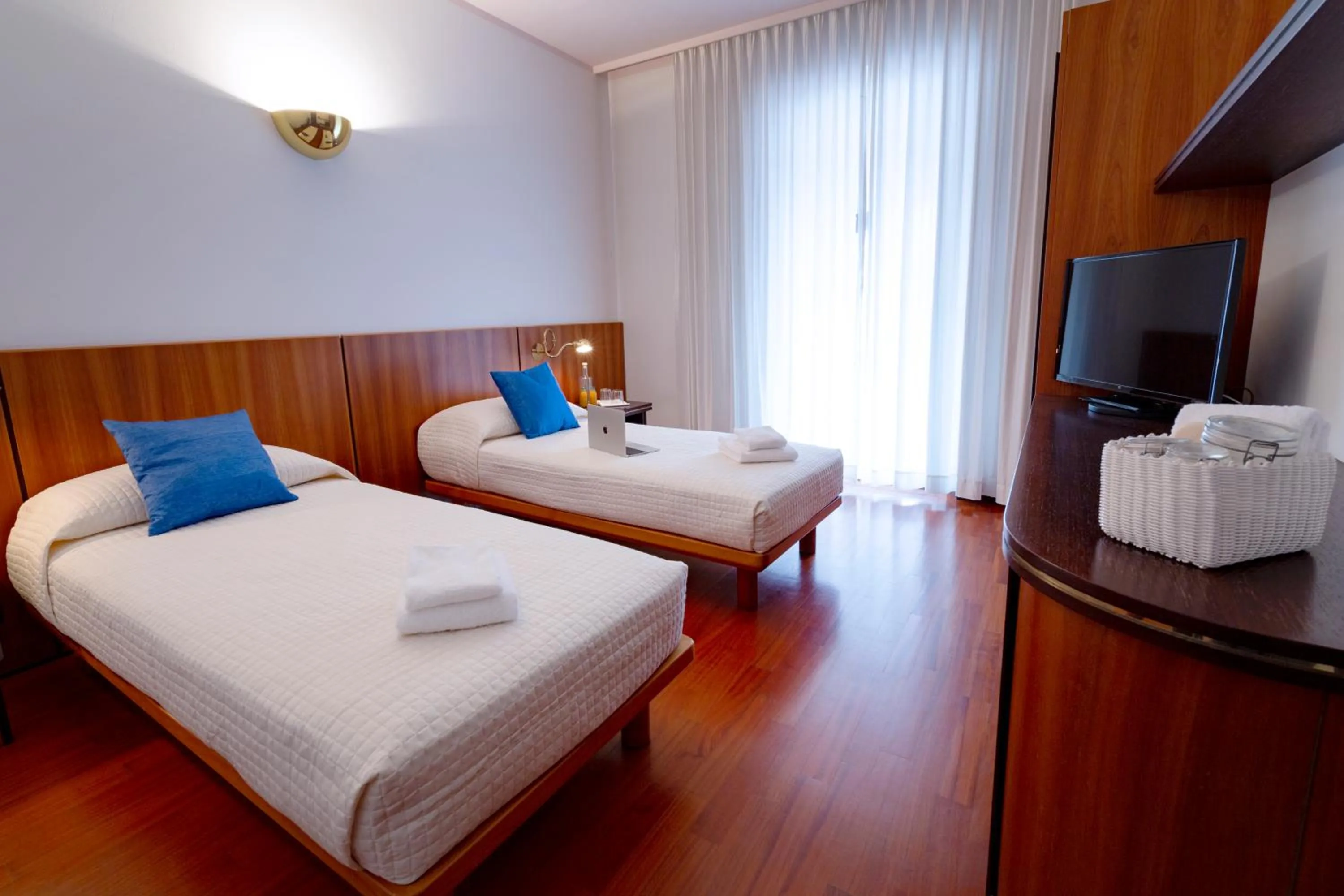 Bed in Bellosguardo Resort