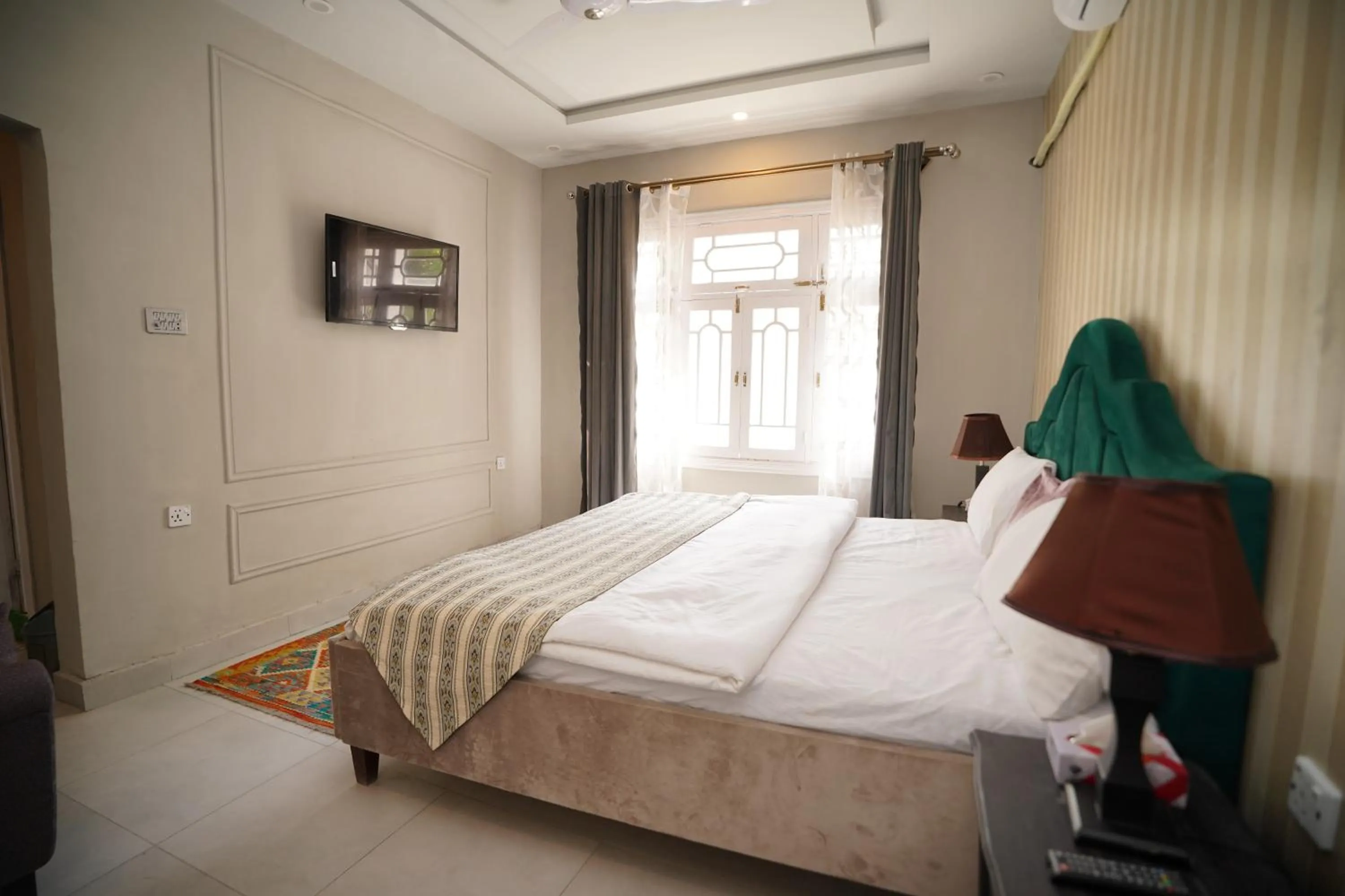 Bed in Green orchard skardu