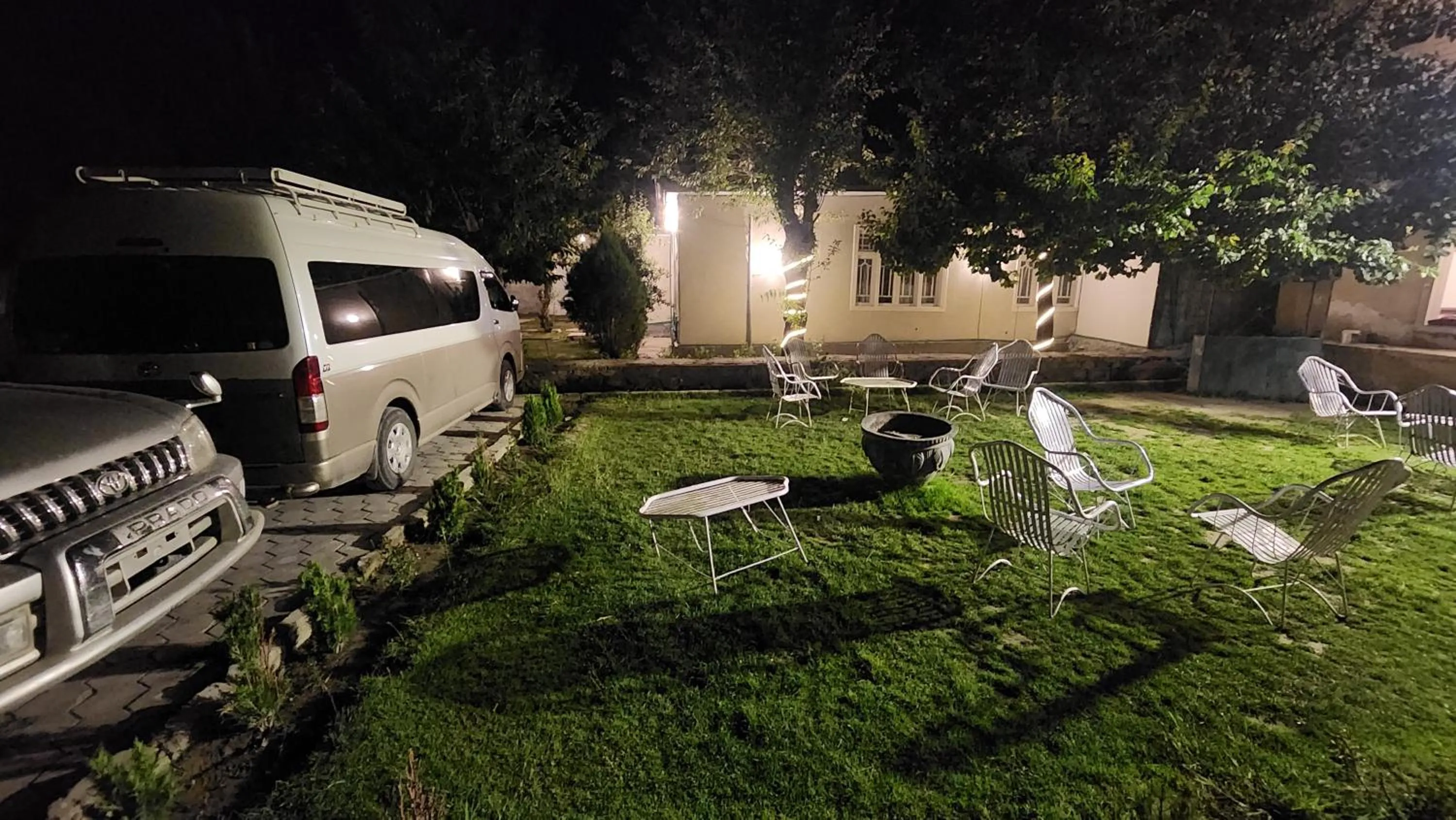 Night in Green orchard skardu