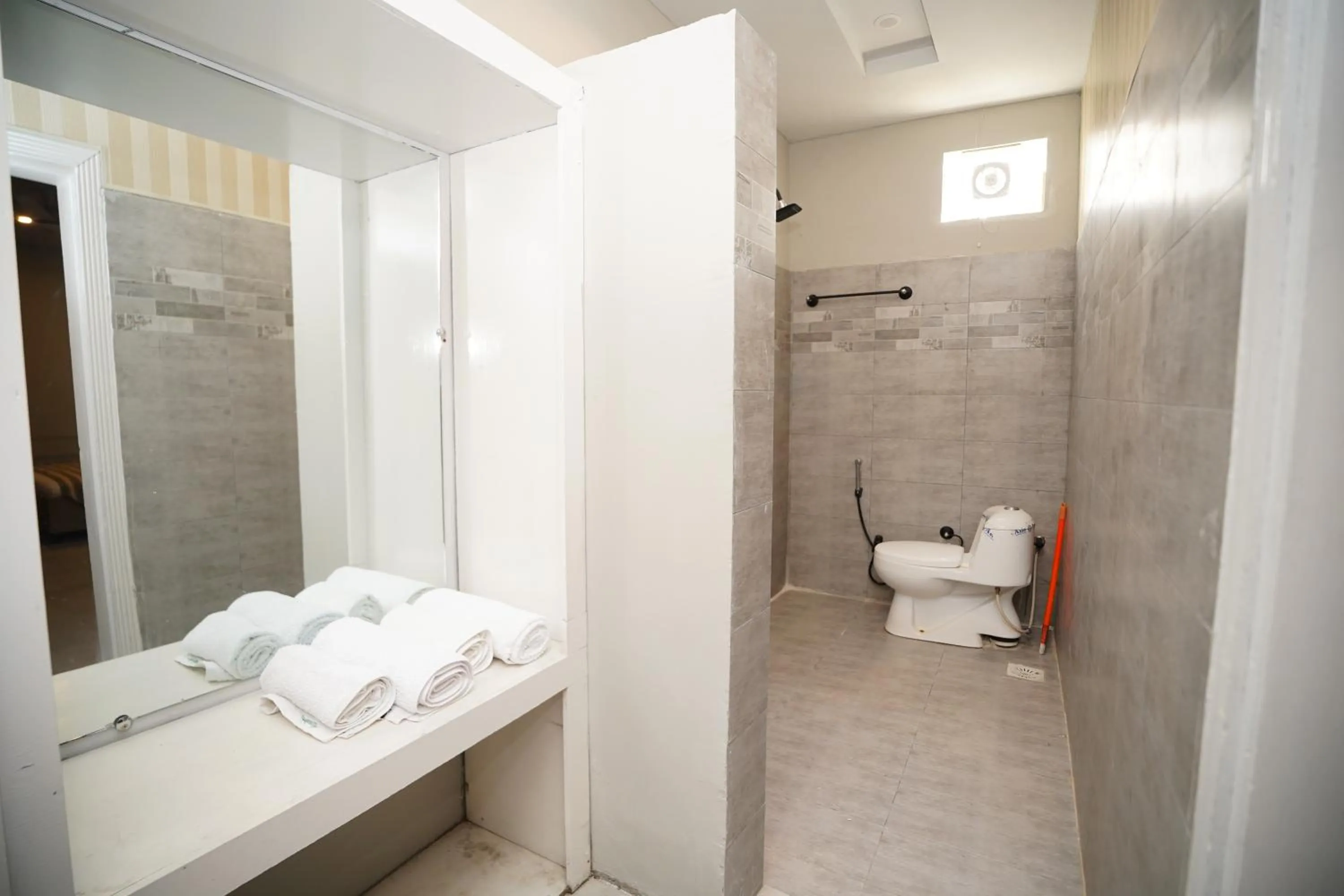 Bathroom in Green orchard skardu