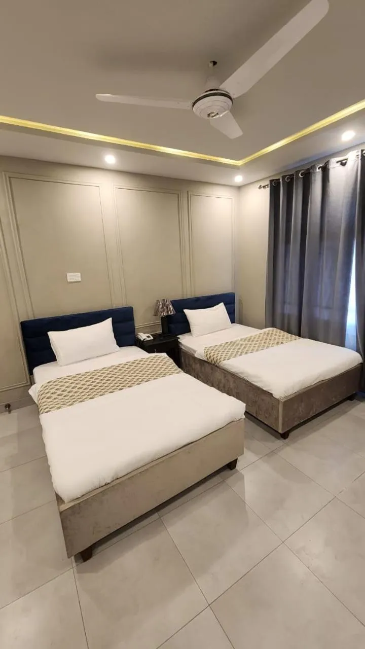 Bed in Green orchard skardu