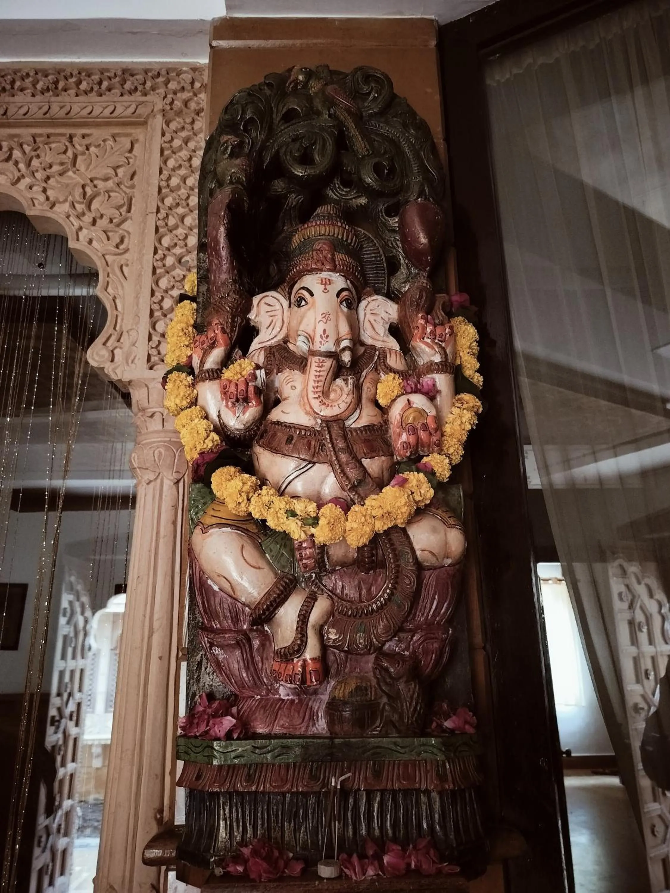 Decorative detail in The Elite Castle