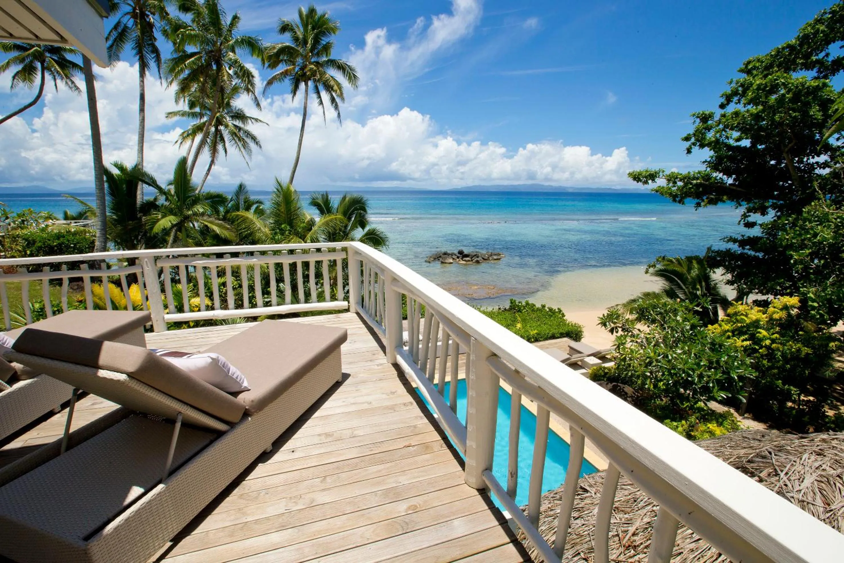 Balcony/Terrace in Taveuni Palms Resort
