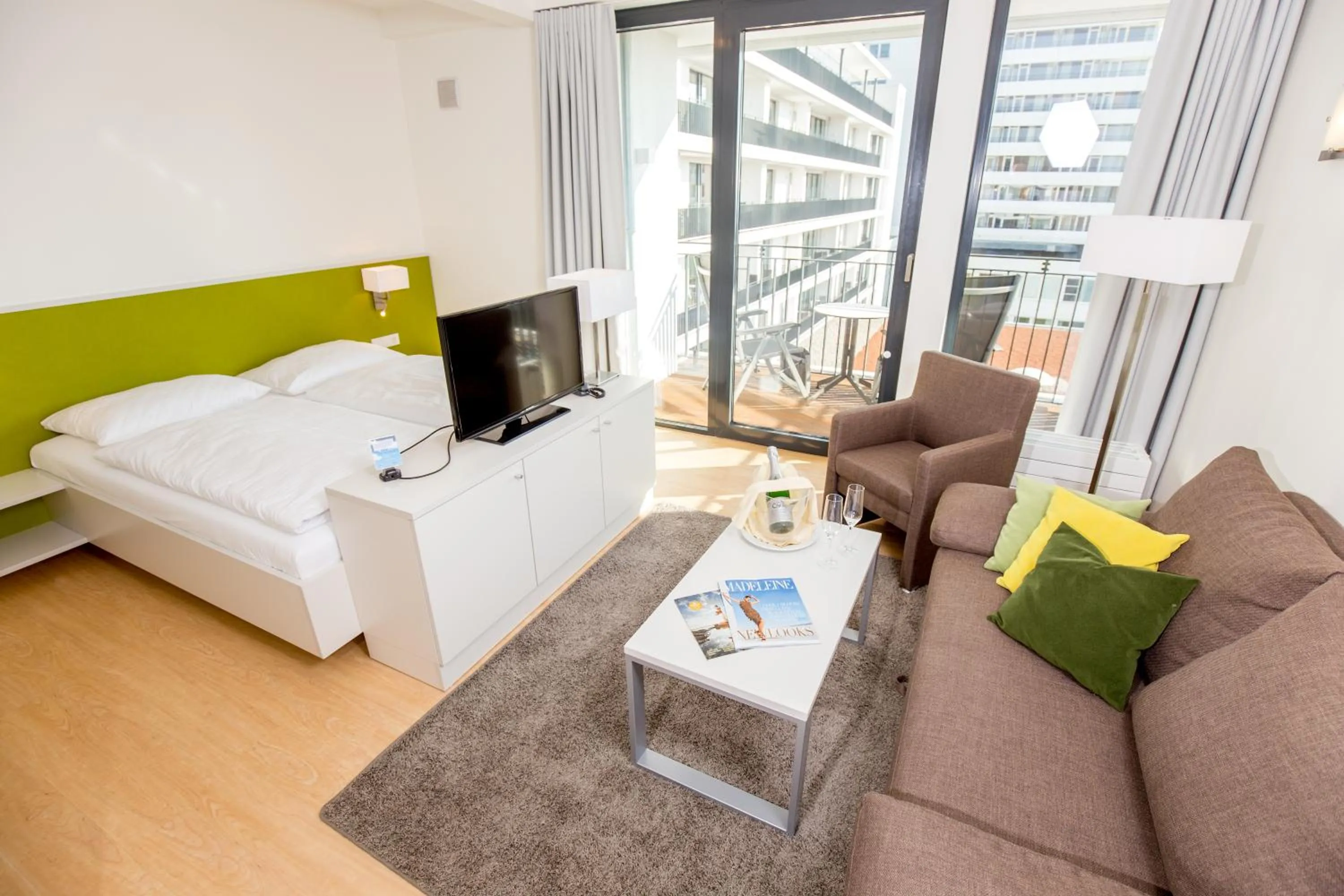 Photo of the whole room, Bed in Carat Apartments Grömitz