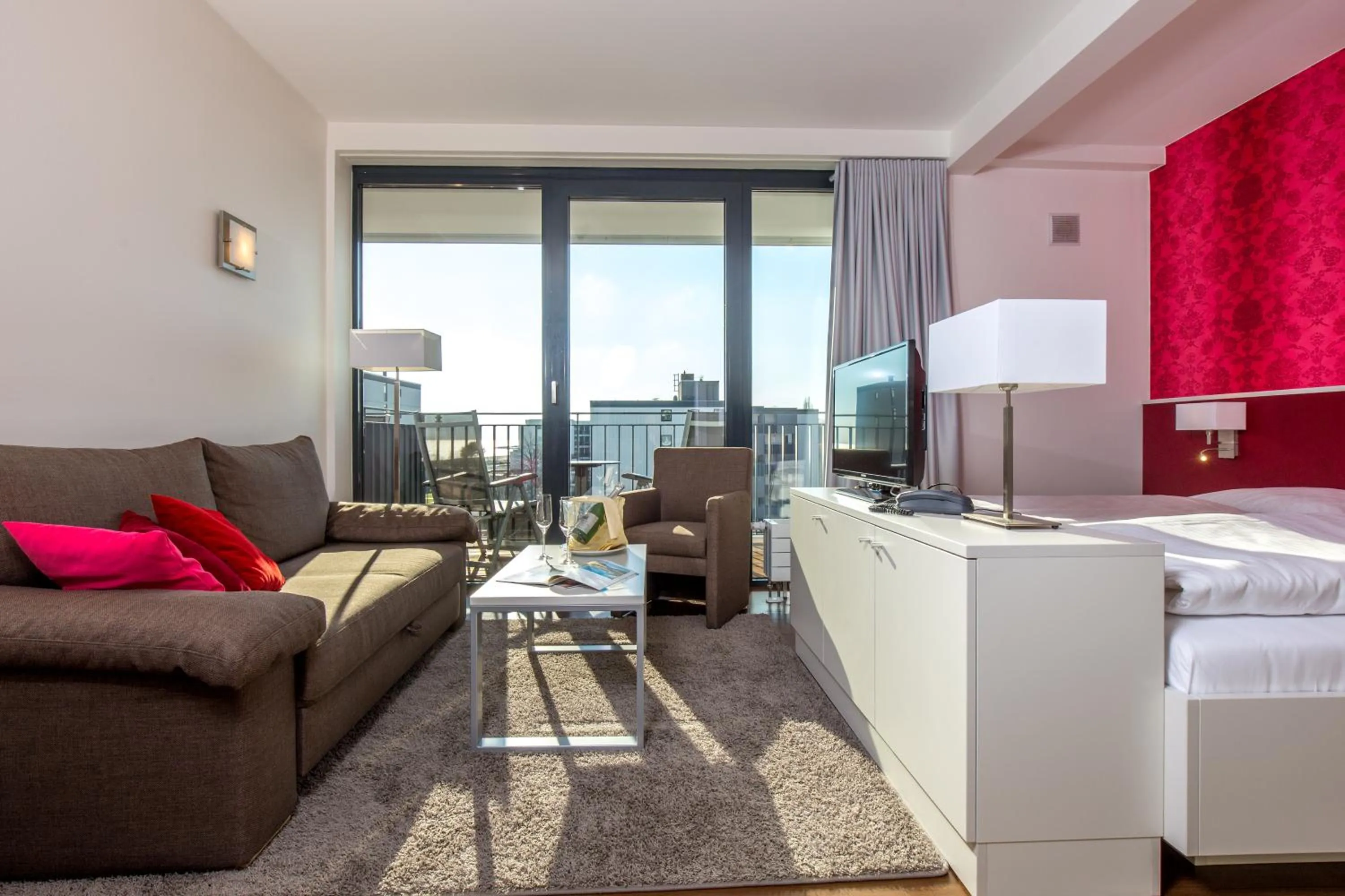 Photo of the whole room, Bed in Carat Apartments Grömitz