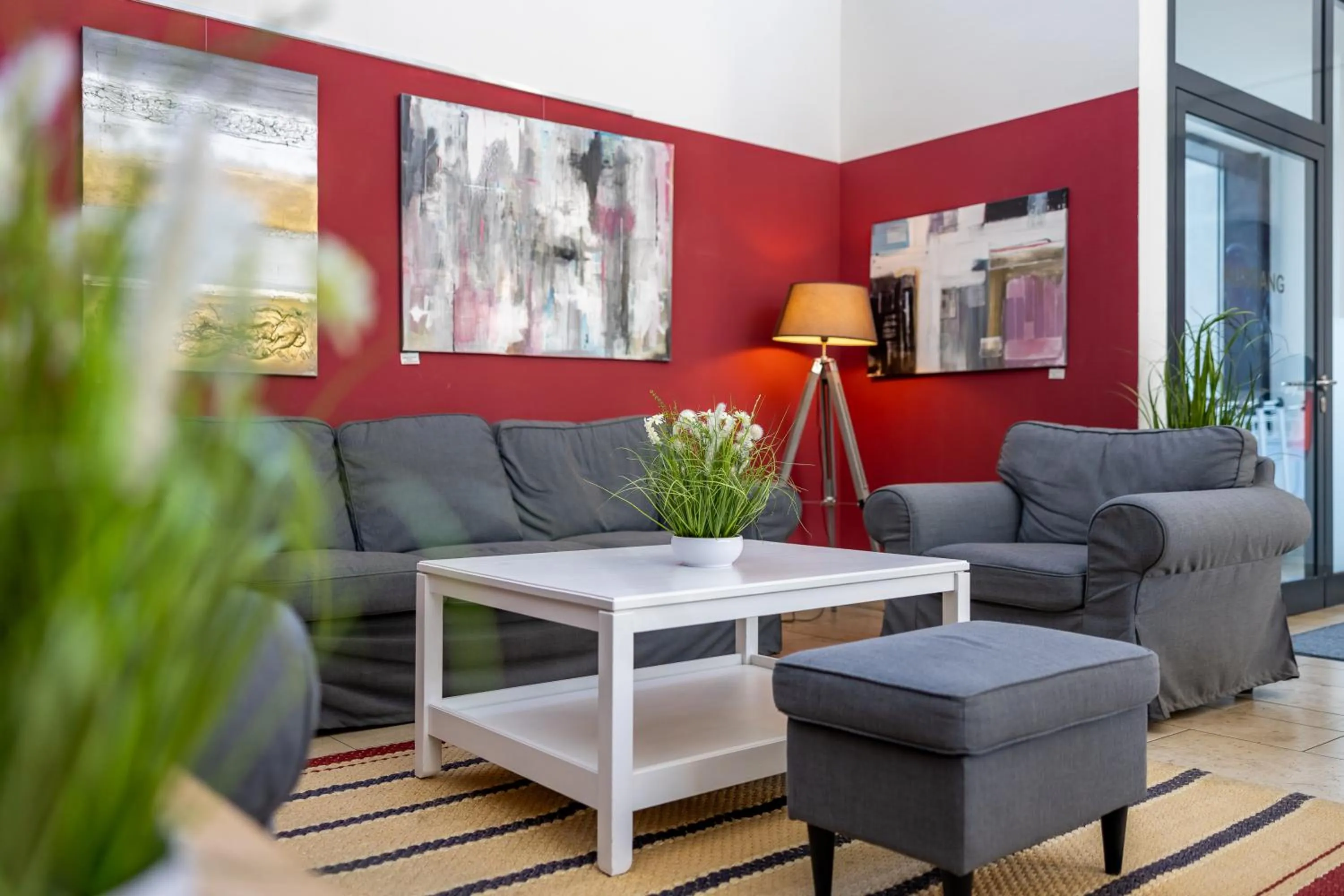 Lobby or reception in Carat Apartments Grömitz