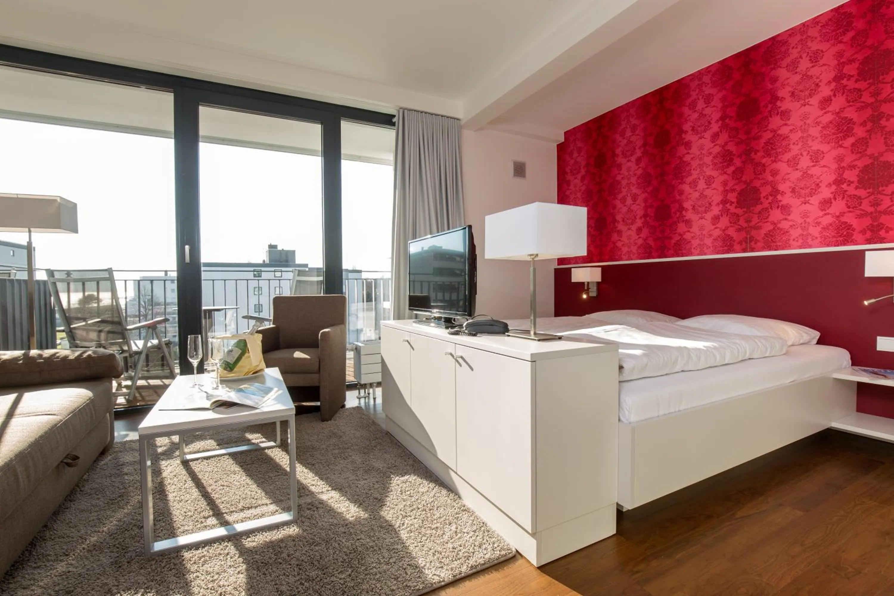 Photo of the whole room, Bed in Carat Apartments Grömitz