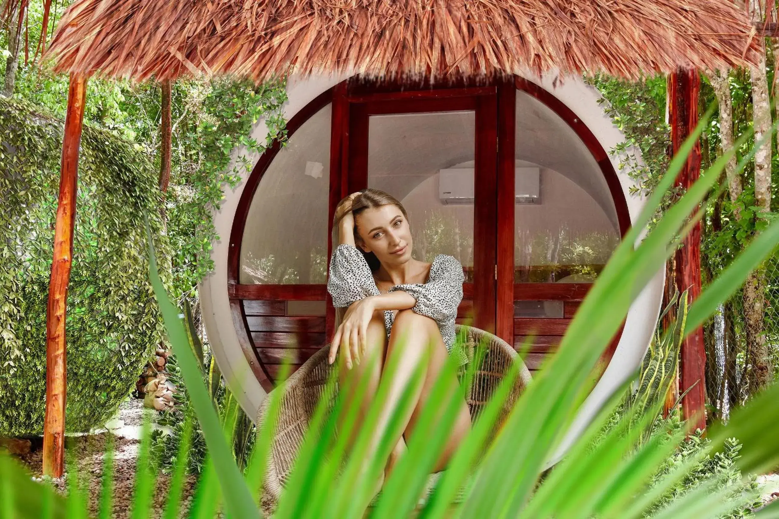 Deluxe Double Room in Kakao Cobá Hotel & Cenote Experience Deluxe Double Room in Kakao Cobá Hotel & Cenote Experience