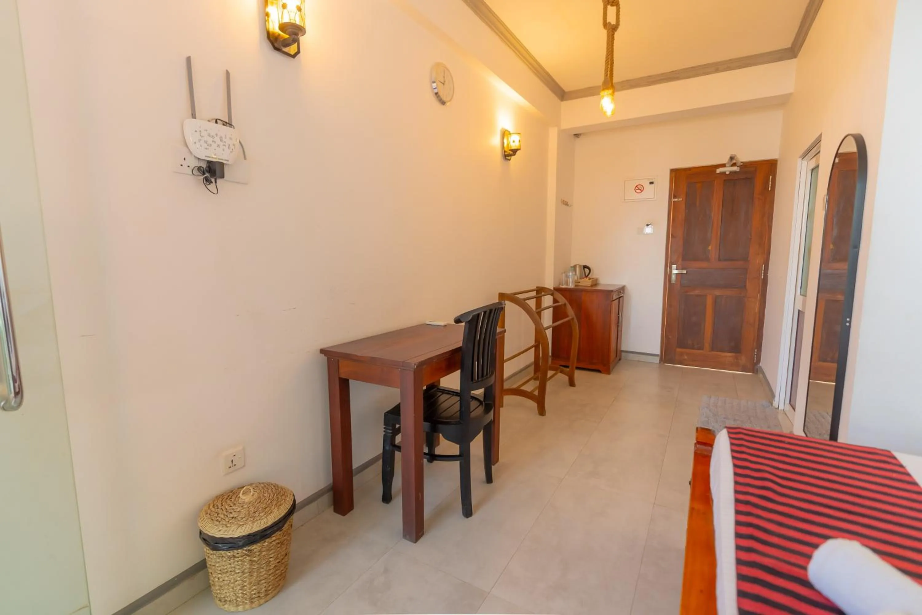 Bed in Coral Beach Hotel