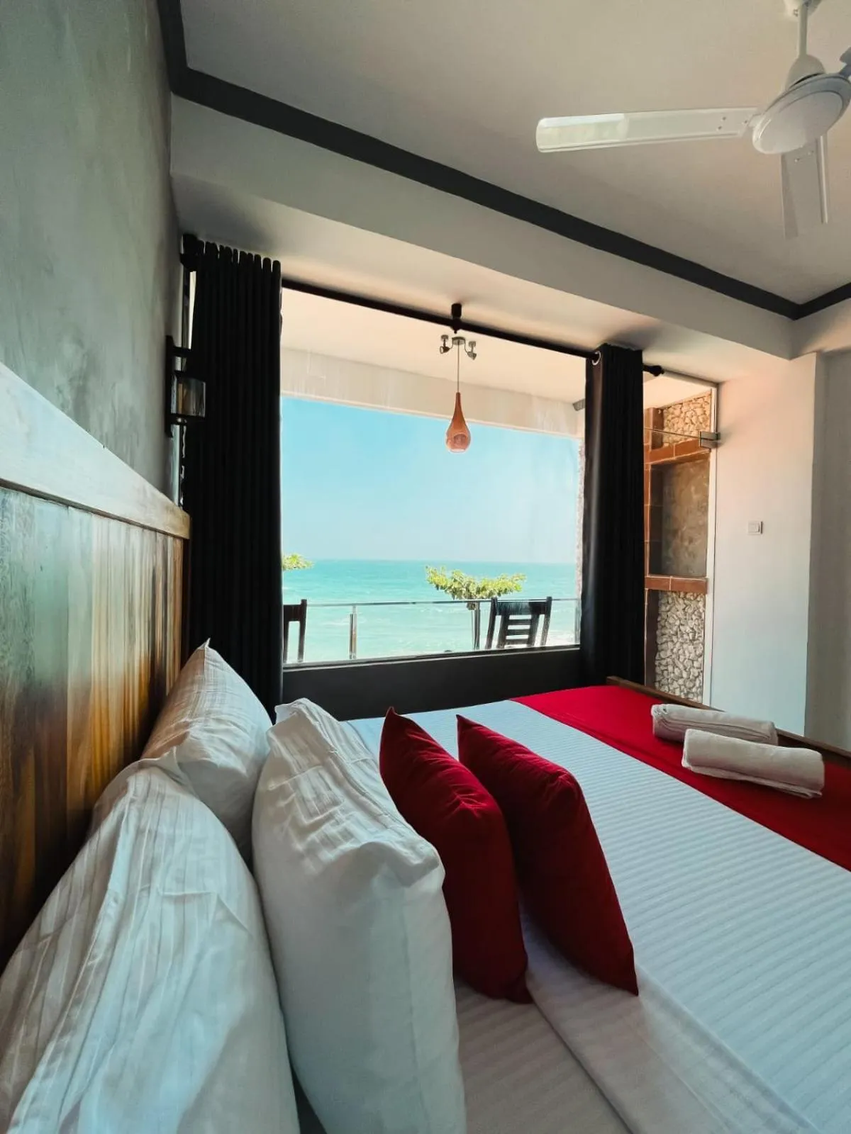 Bed in Coral Beach Hotel