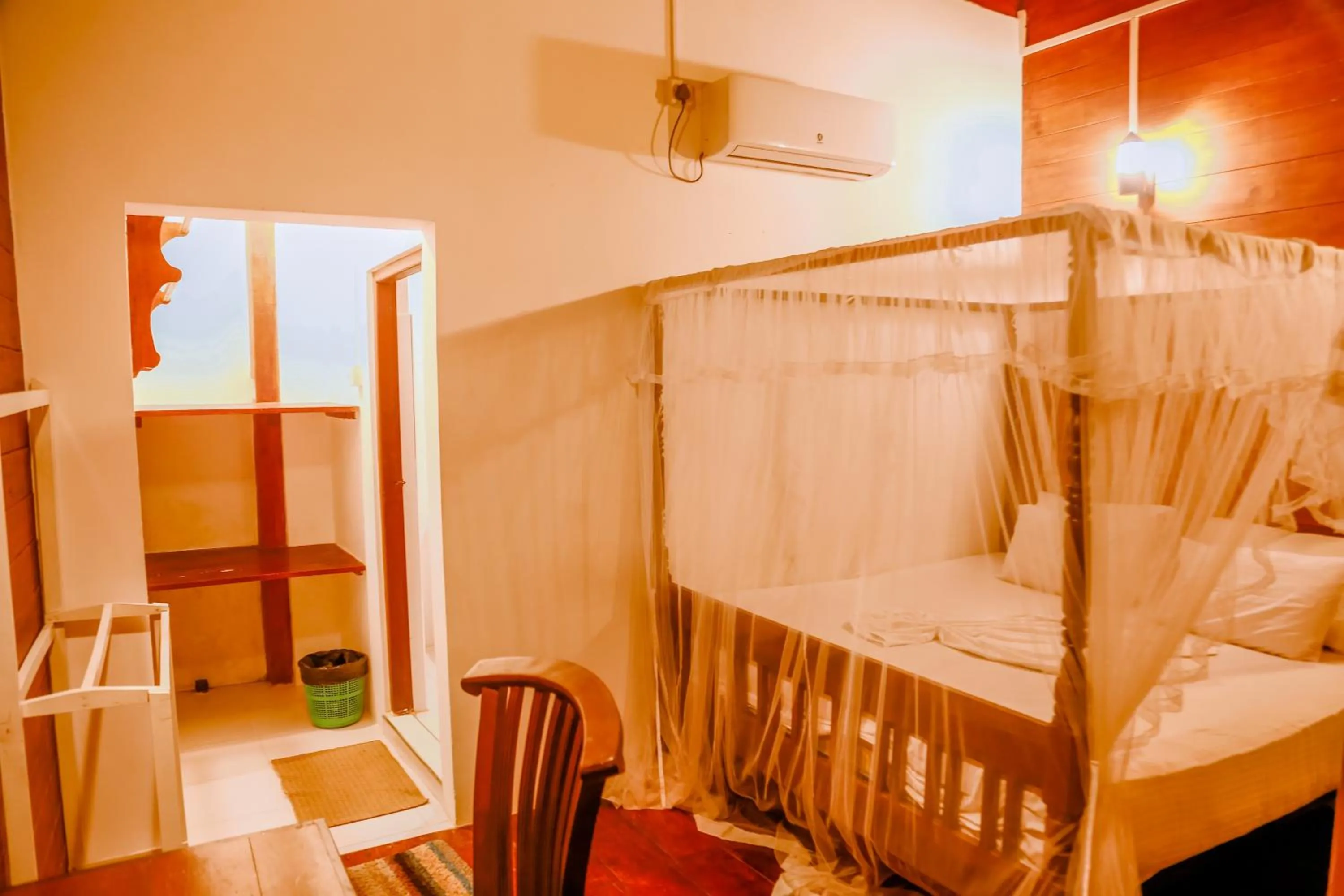 Bed in Coral Beach Hotel