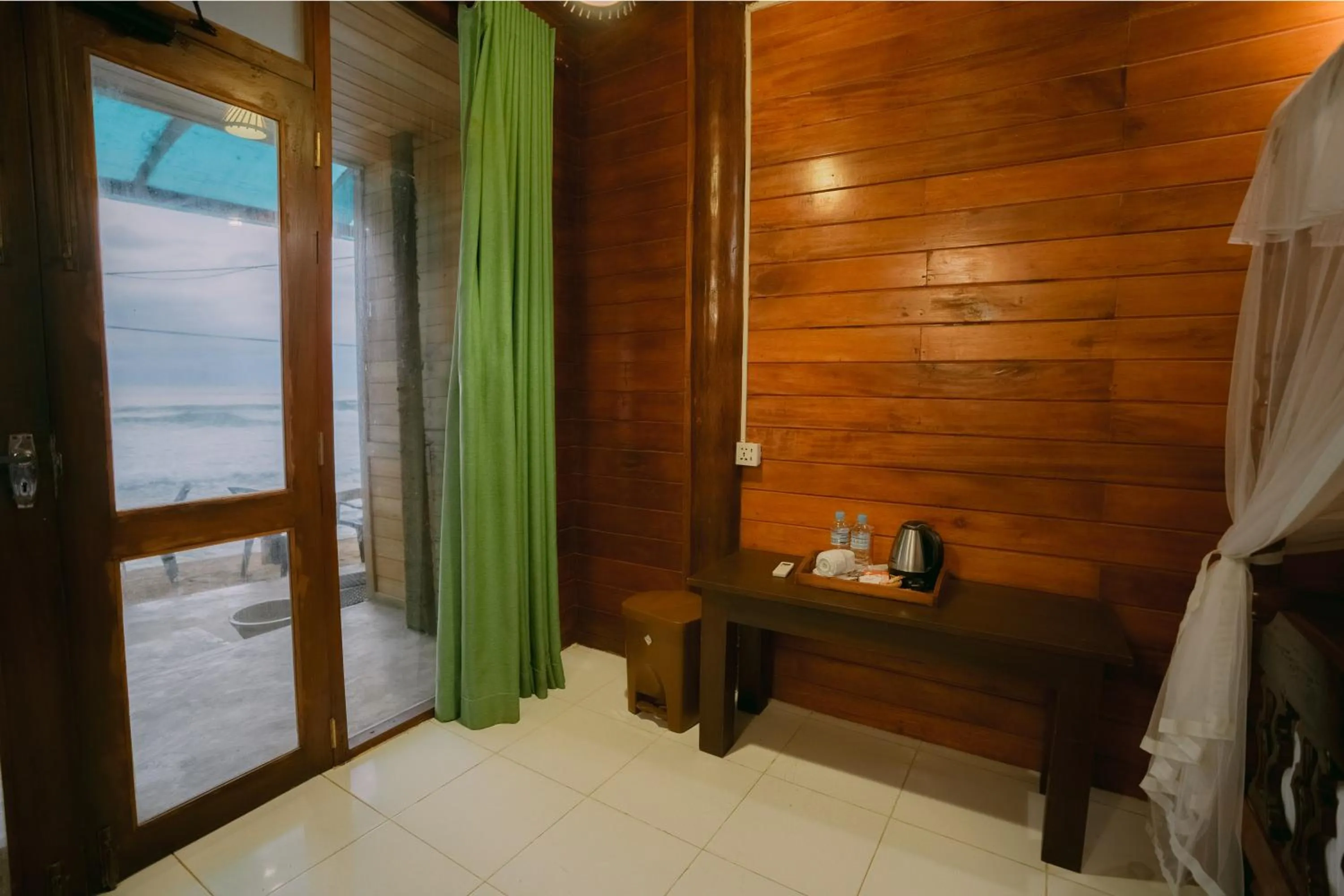 Bed in Coral Beach Hotel