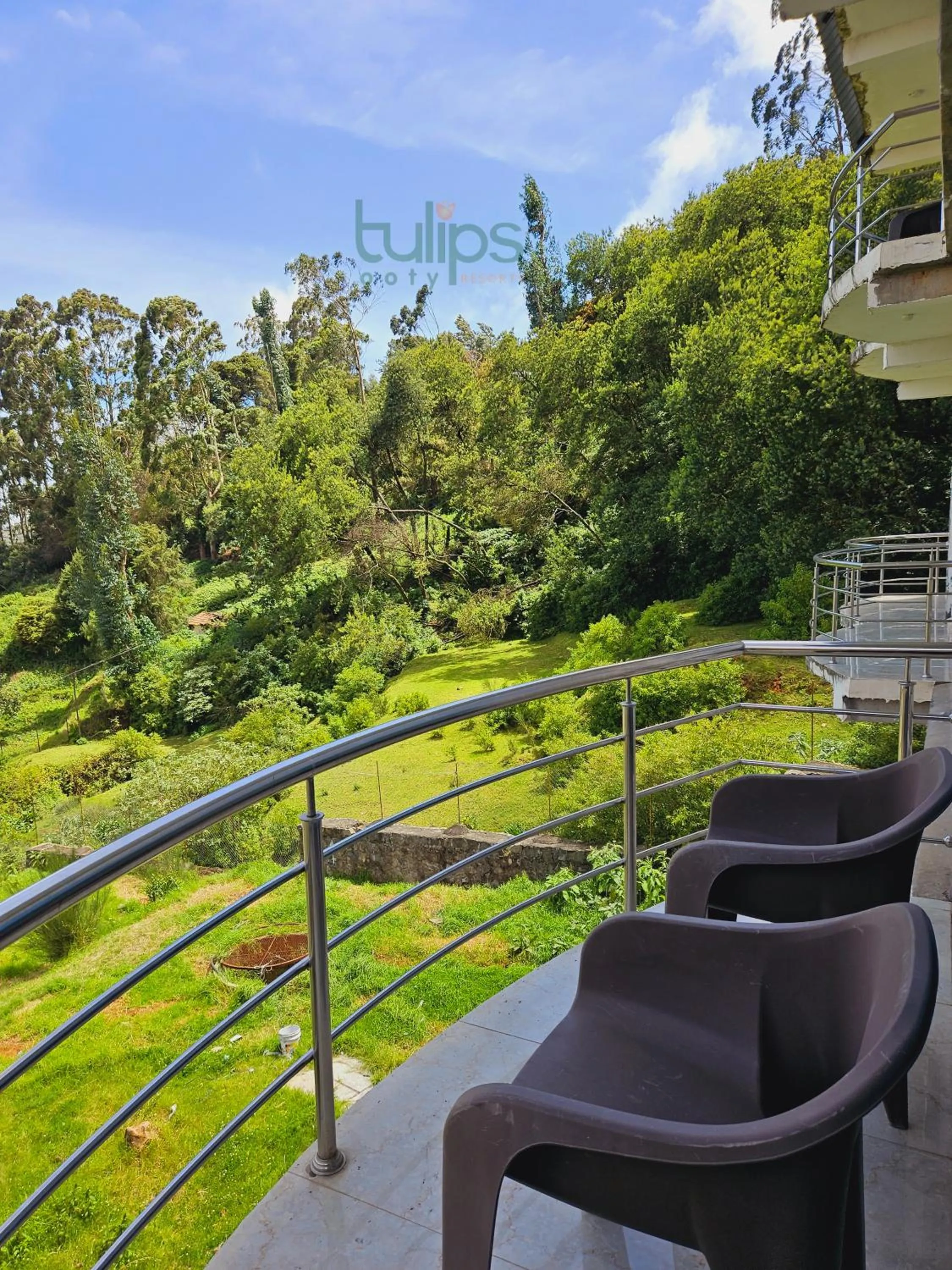 Balcony/Terrace in Tulips Village Resorts