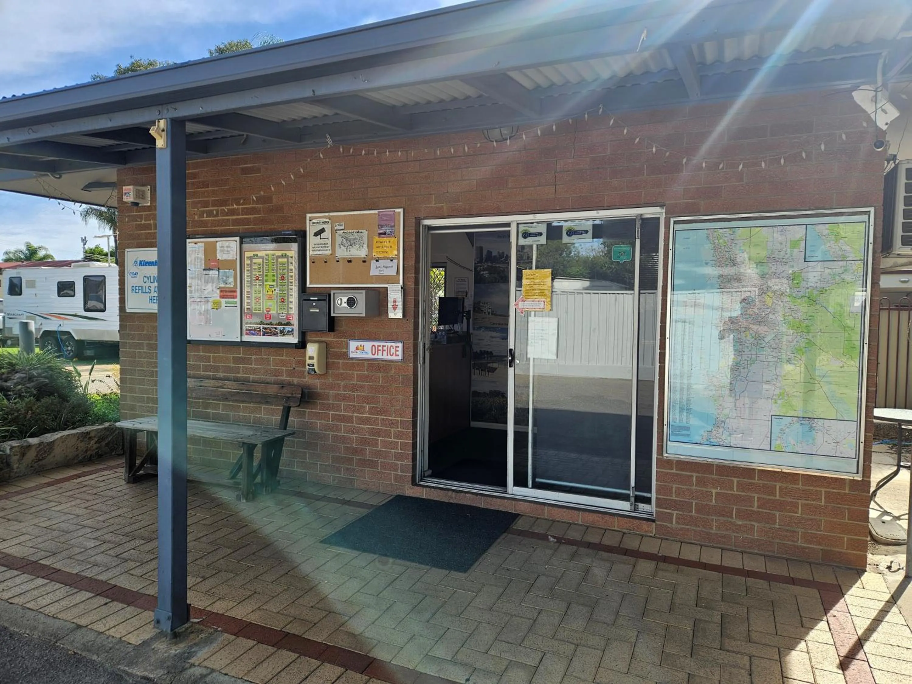 Staff in Central Caravan Park
