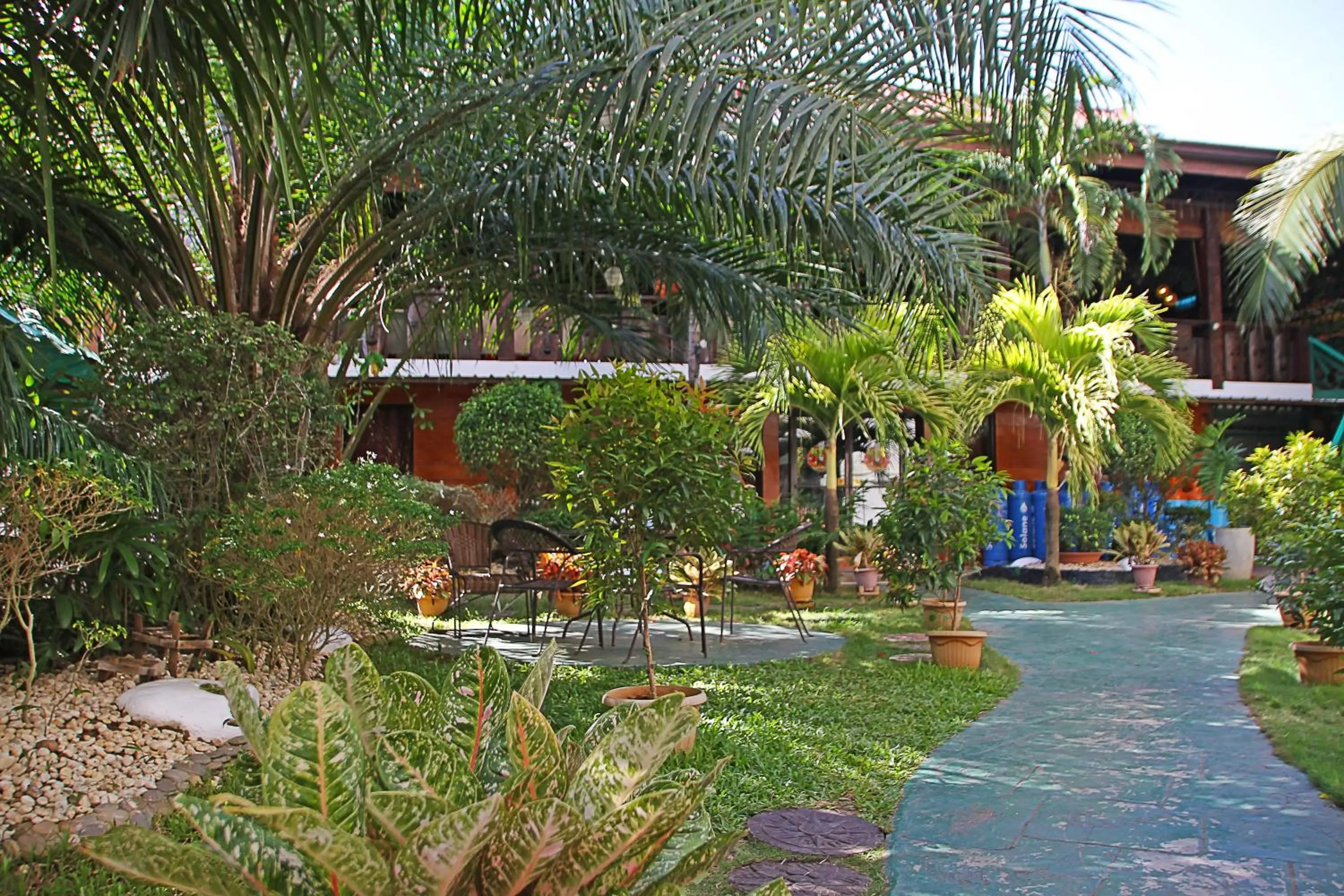 Garden in Palawan Uno Hotel