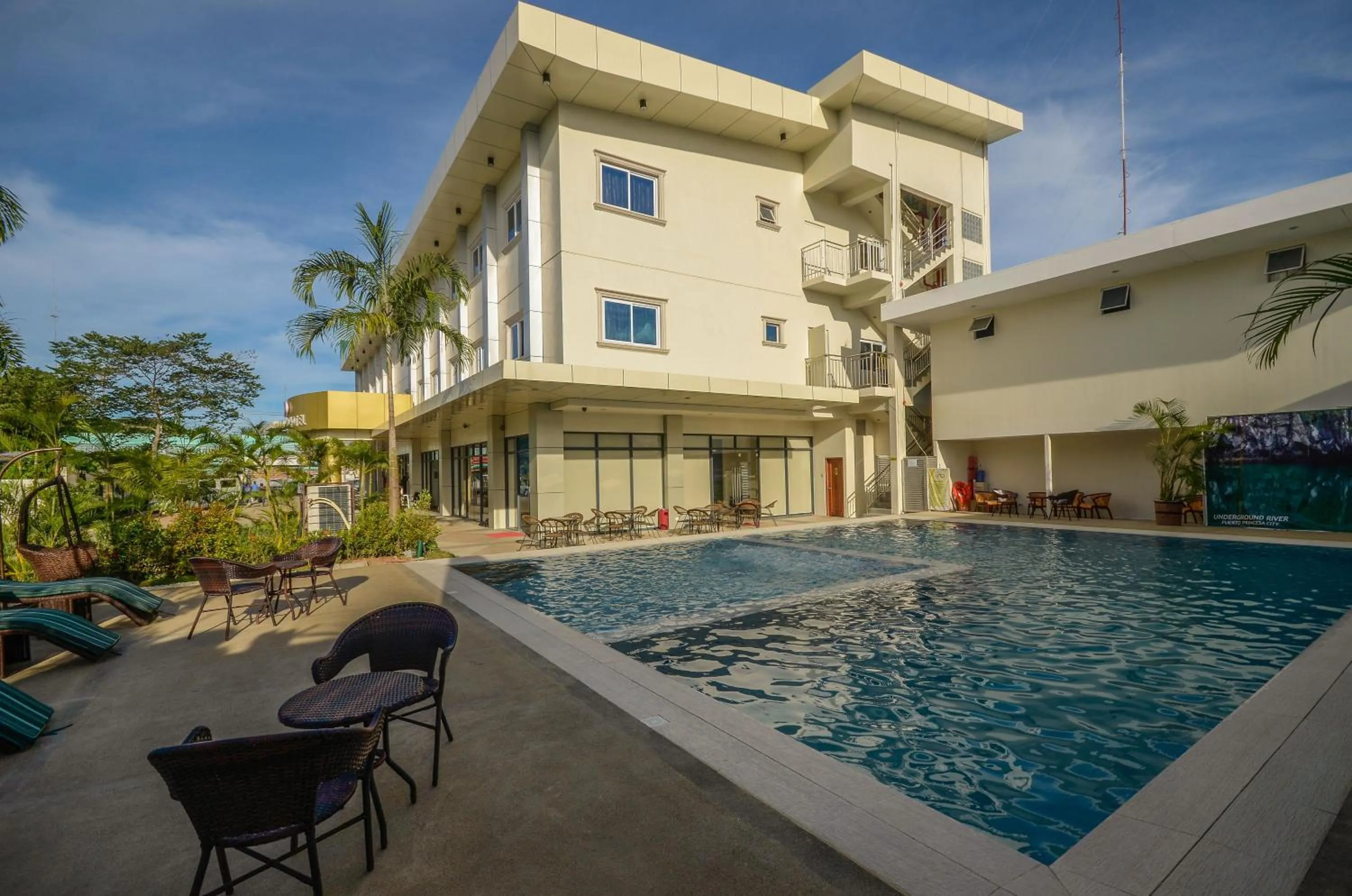 Property building in Palawan Uno Hotel