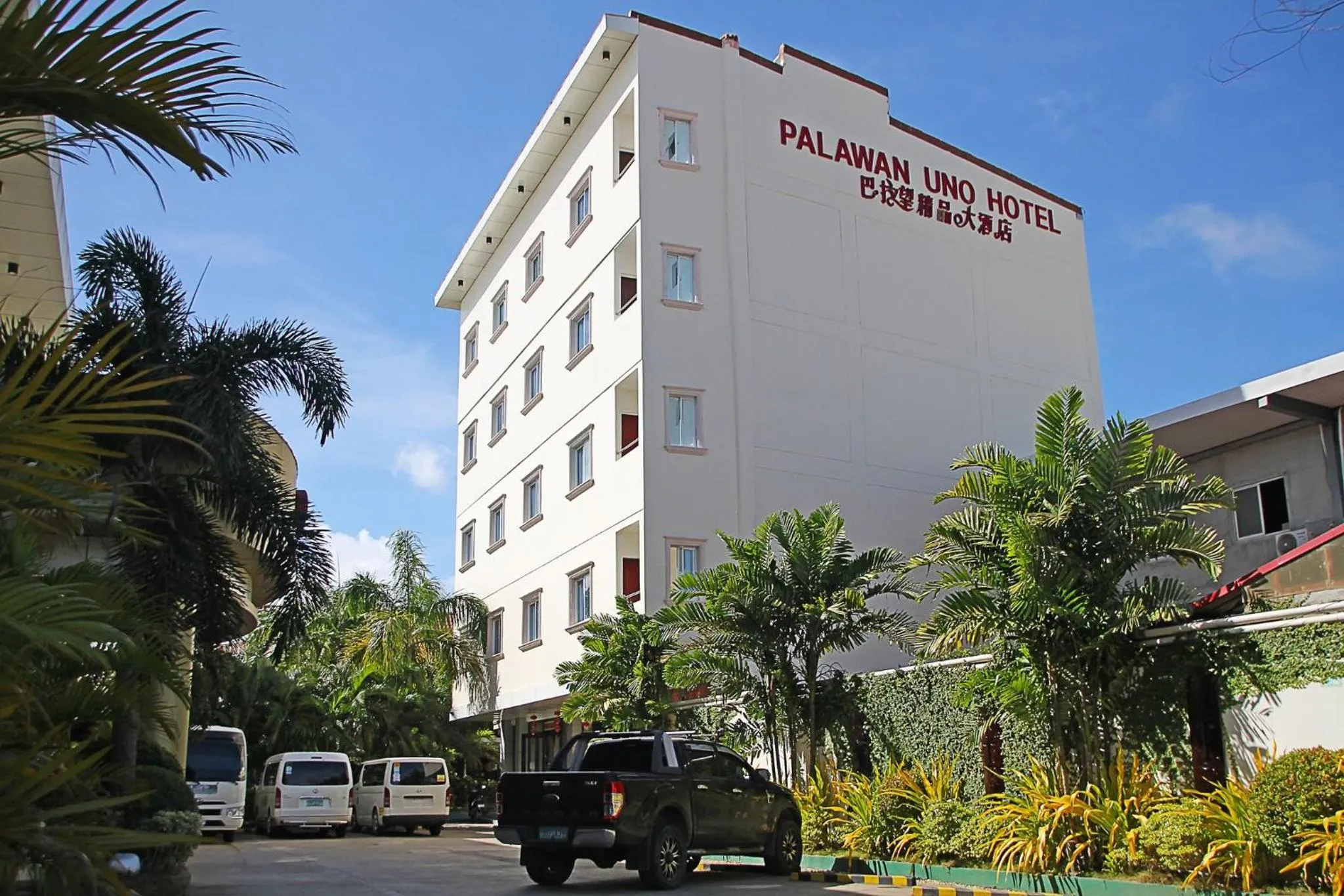 Property building in Palawan Uno Hotel