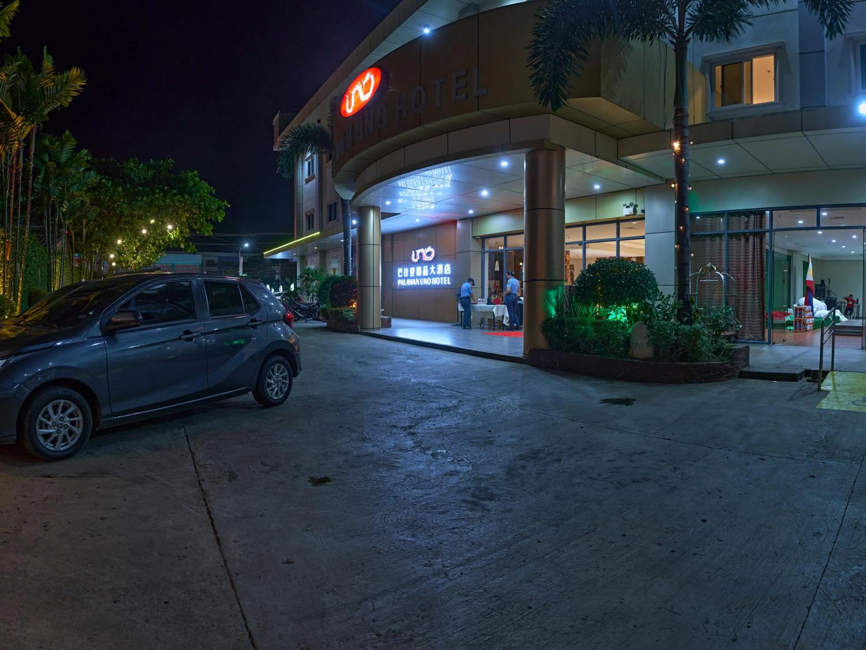 Property building in Palawan Uno Hotel
